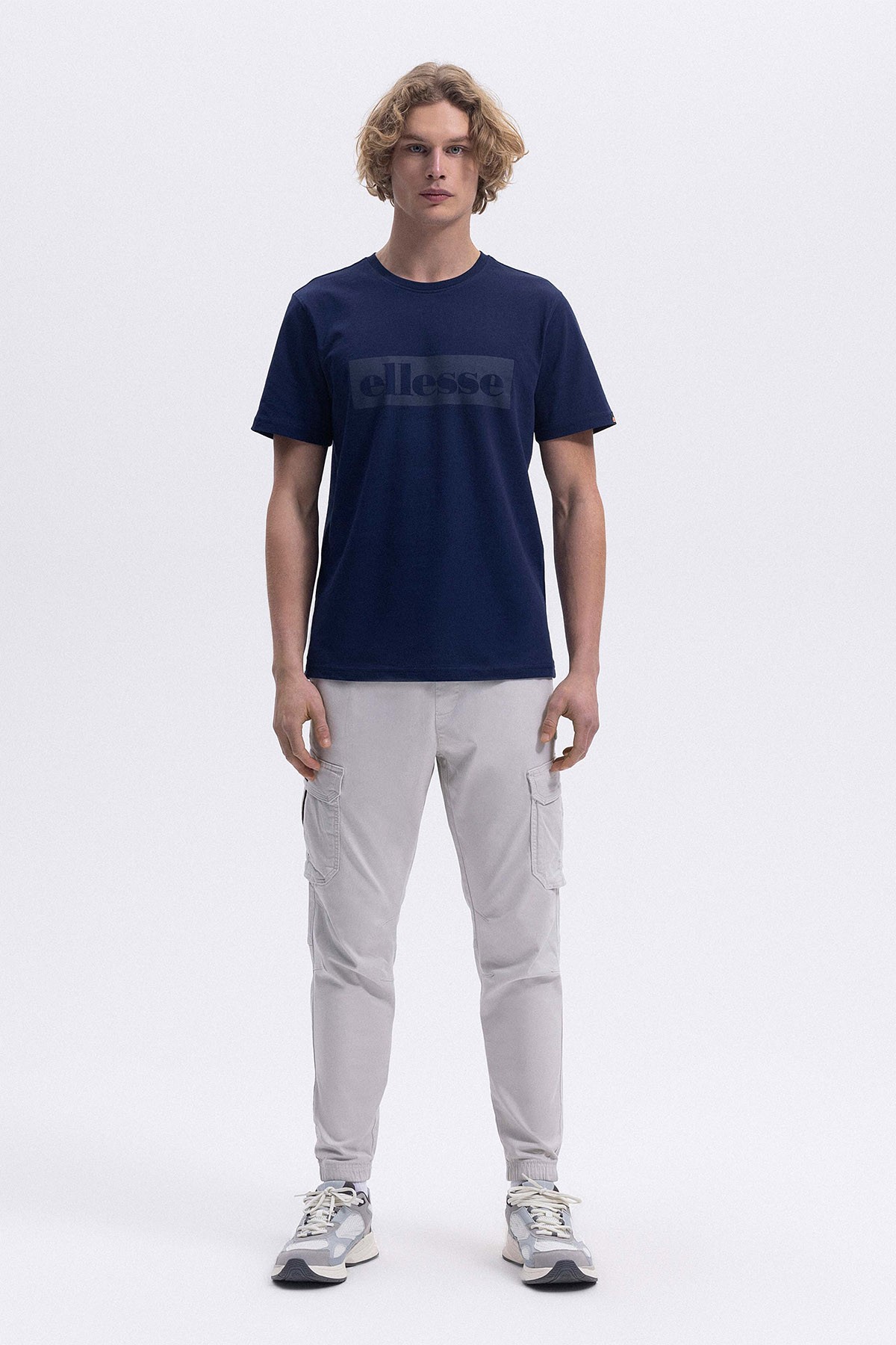Ellesse Erkek Lacivert Tişört EM589-NV