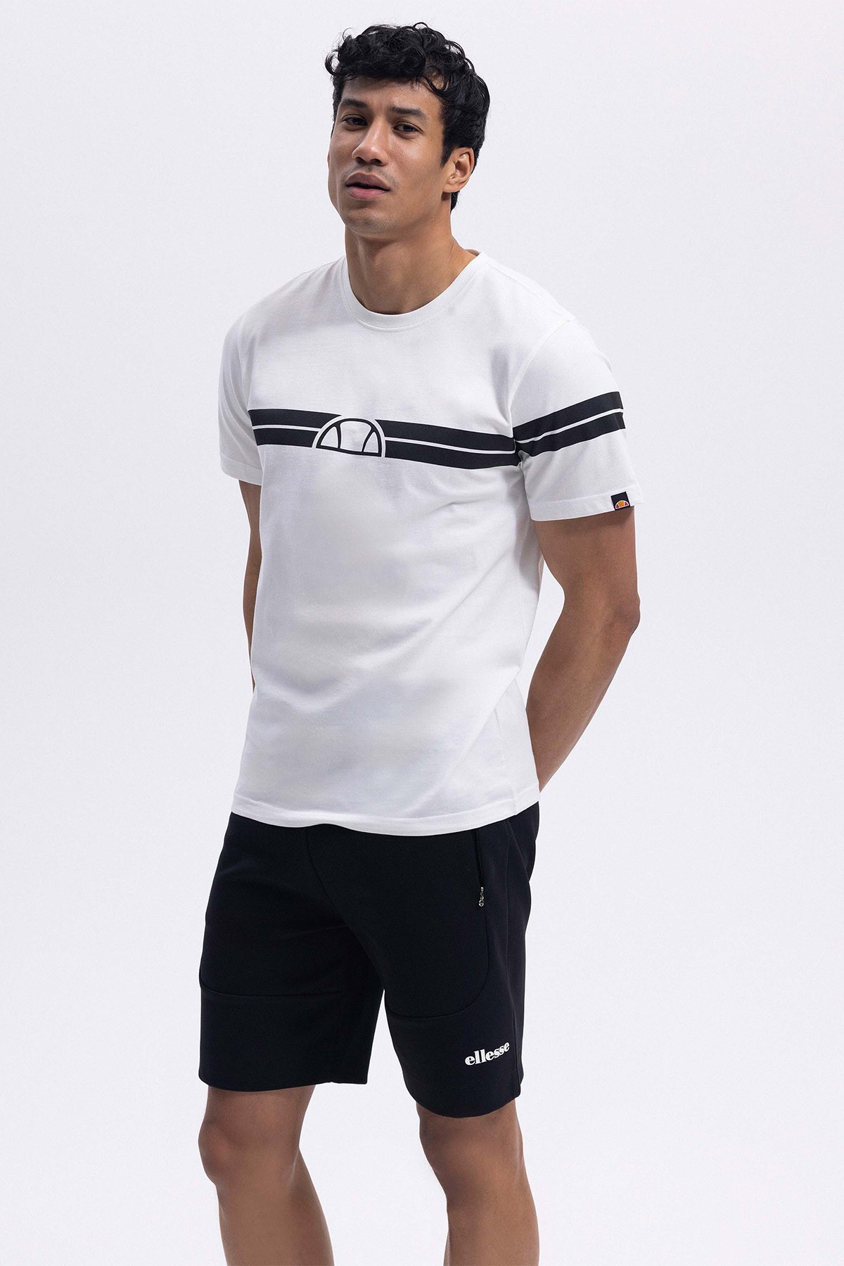Ellesse Erkek Ekru Tişört EM442-ECR