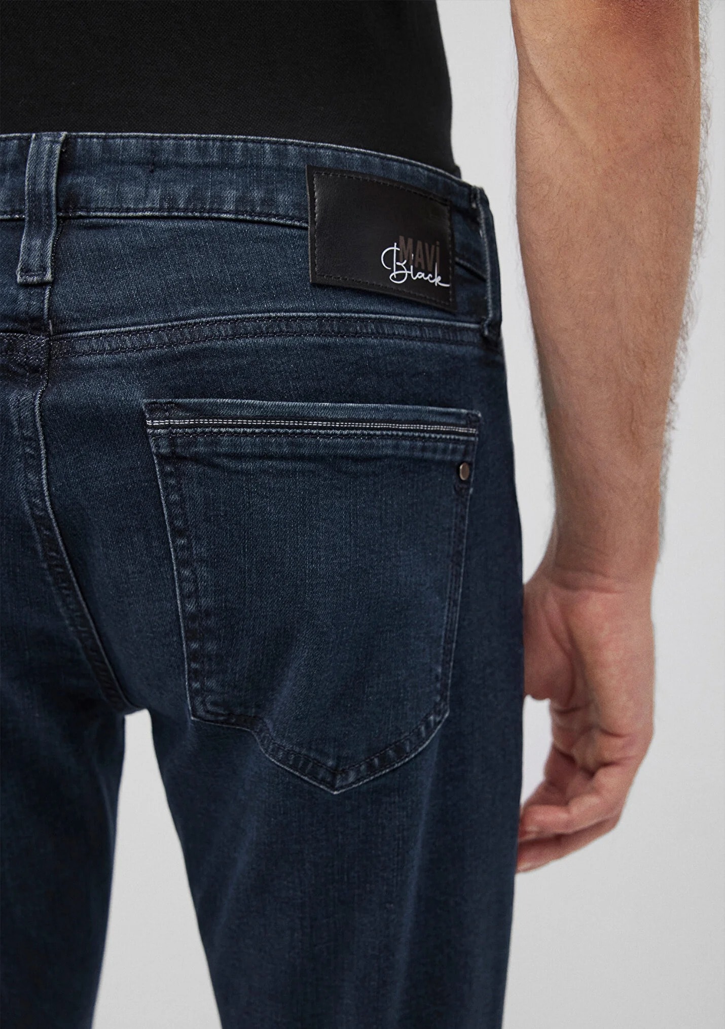 JAKE Lux Black Koyu Mavi Erkek Jean Pantolon