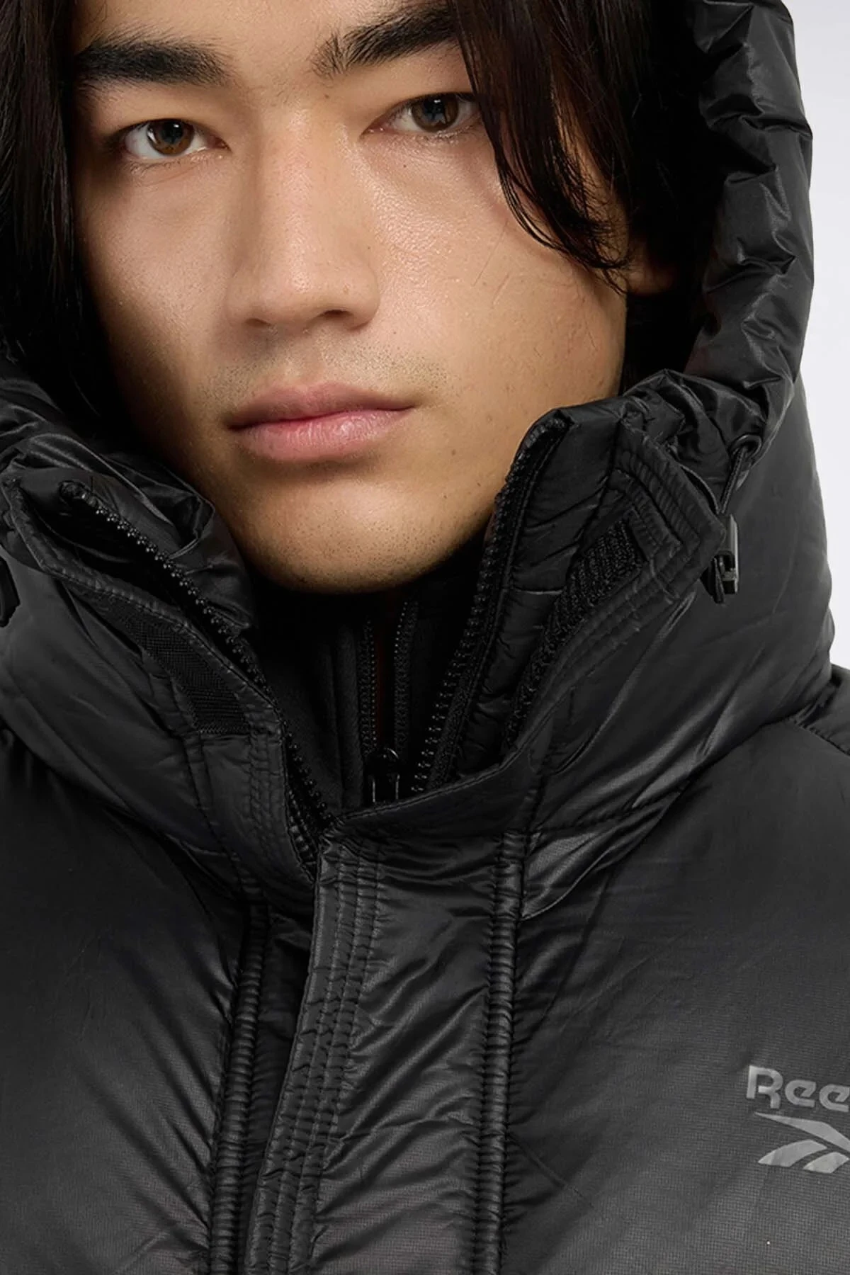 WHANG COAT Siyah Erkek Uzun Kaban