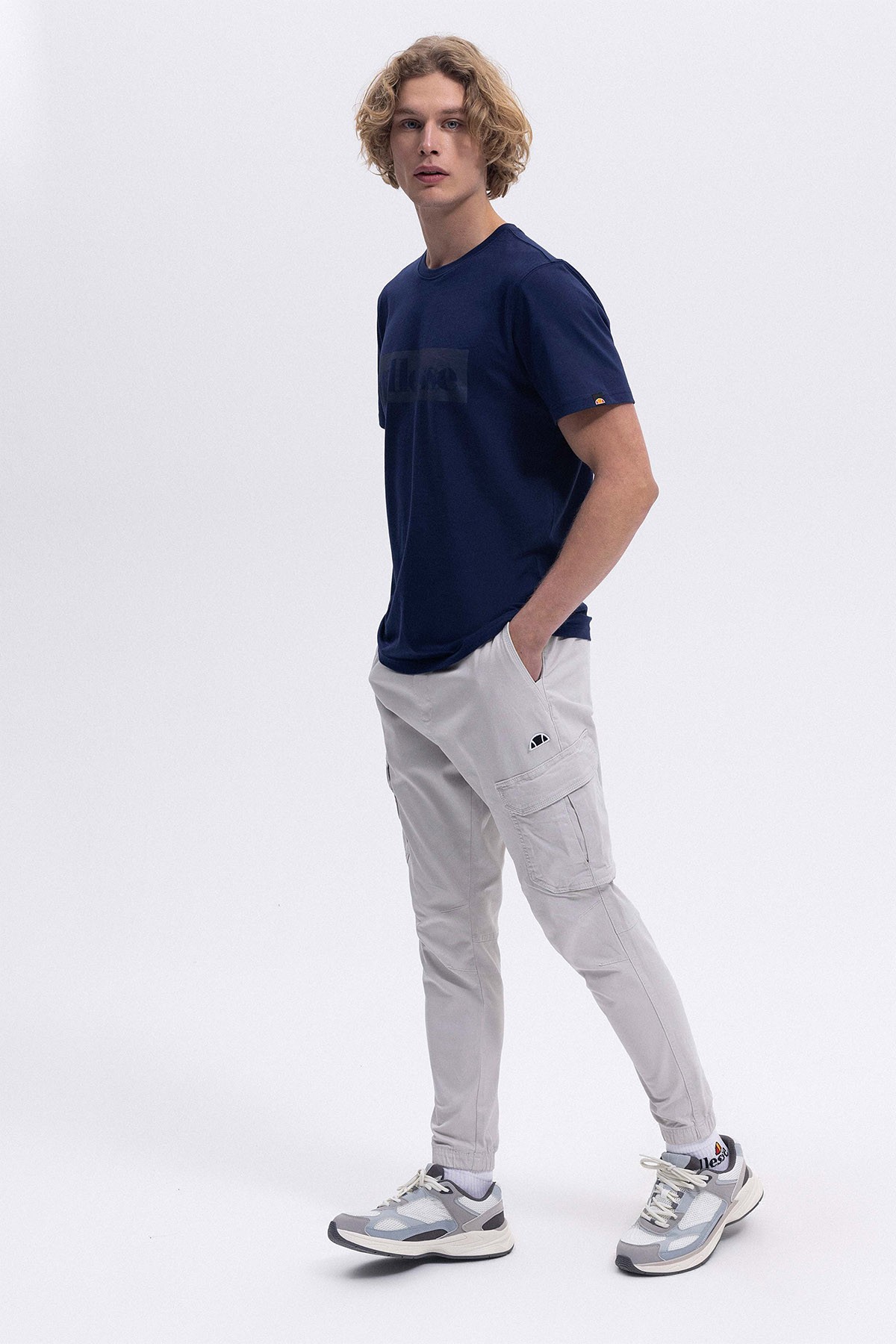 Ellesse Erkek Lacivert Tişört EM589-NV