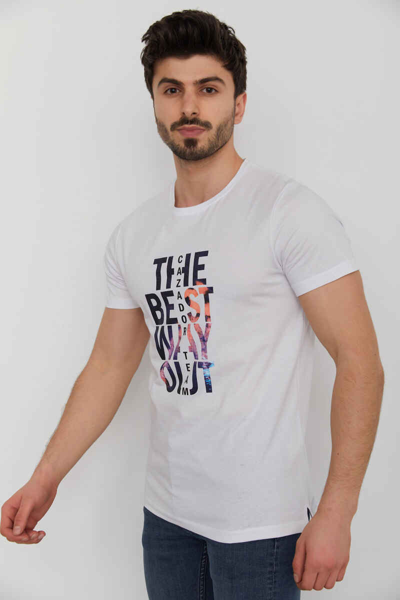 Cazador CAZ 4132 BİSİKLET YAKA T-SHIRT
