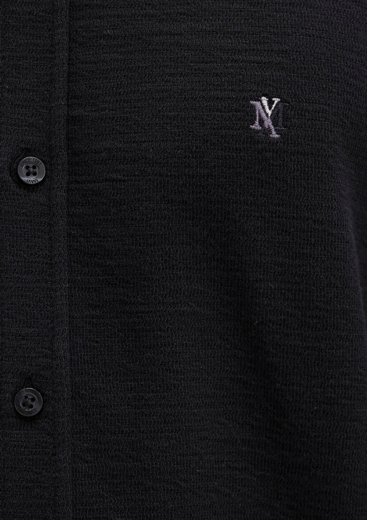 Erkek Uzun Kol Siyah Gömlek