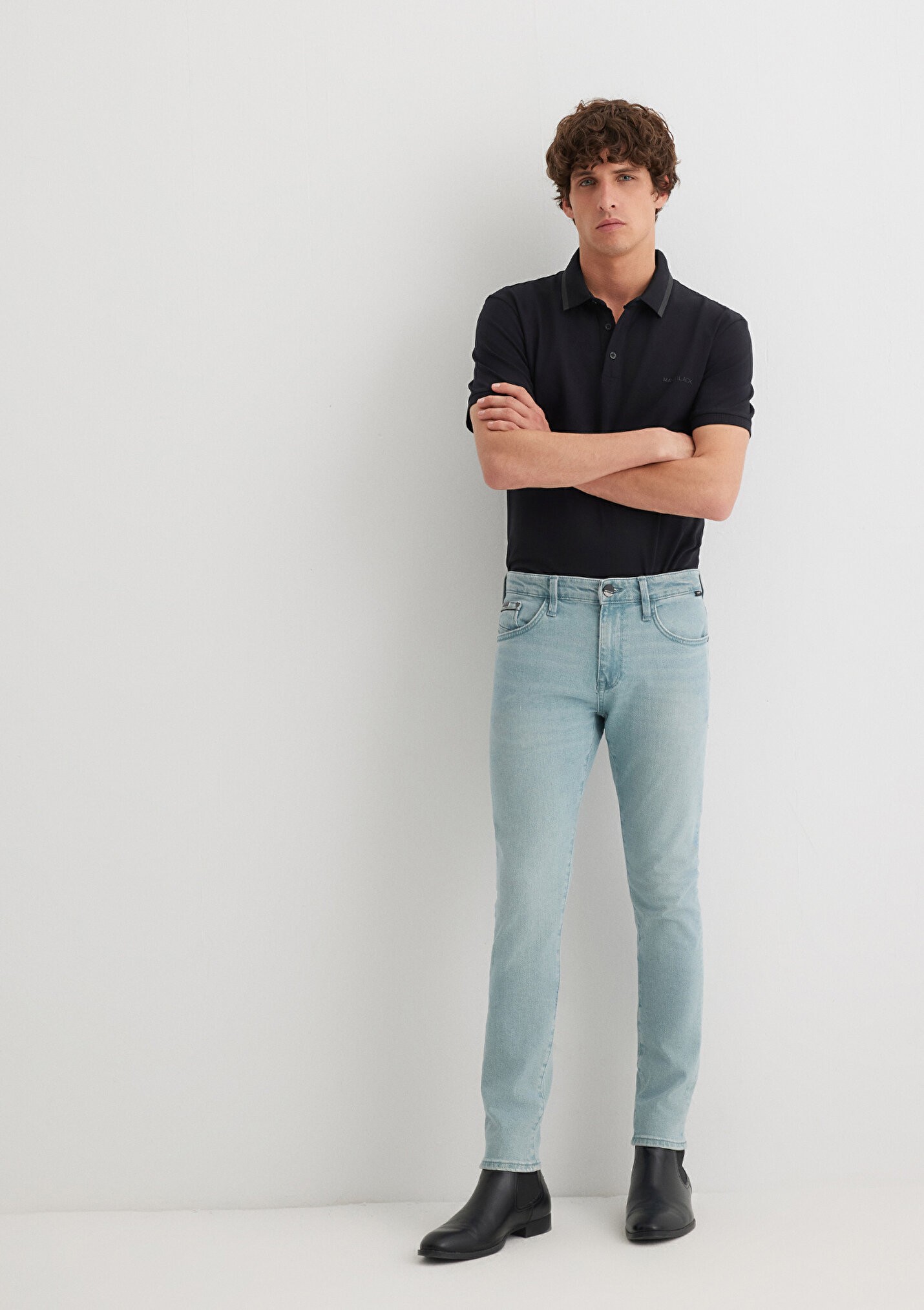 Mavi JAMES Mavi Black Vintage Açık Mavi Erkek Jean Pantolon 0042489802