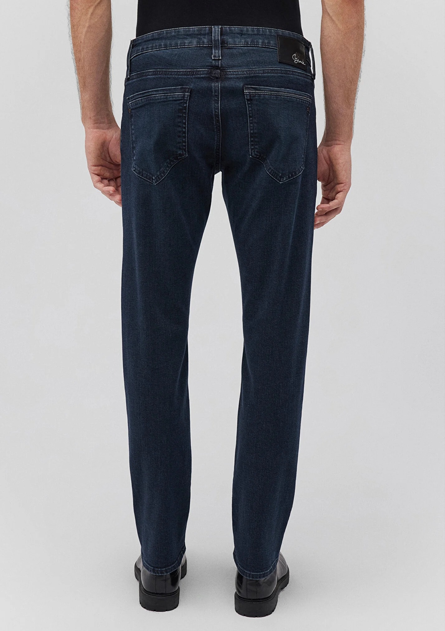 JAKE Lux Black Koyu Mavi Erkek Jean Pantolon
