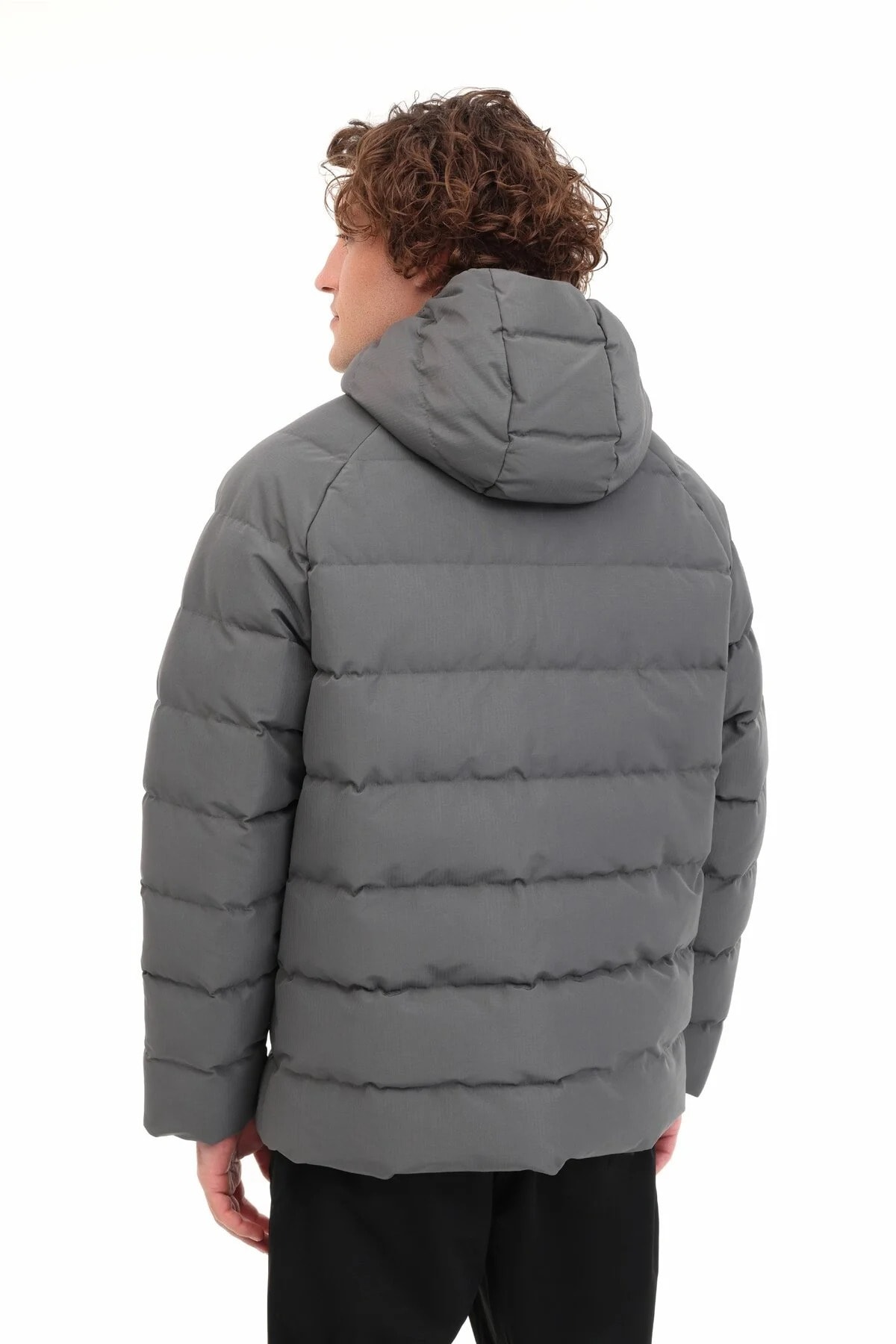 ML ADALBERT COAT 5PR Gri Erkek Kısa Kaban