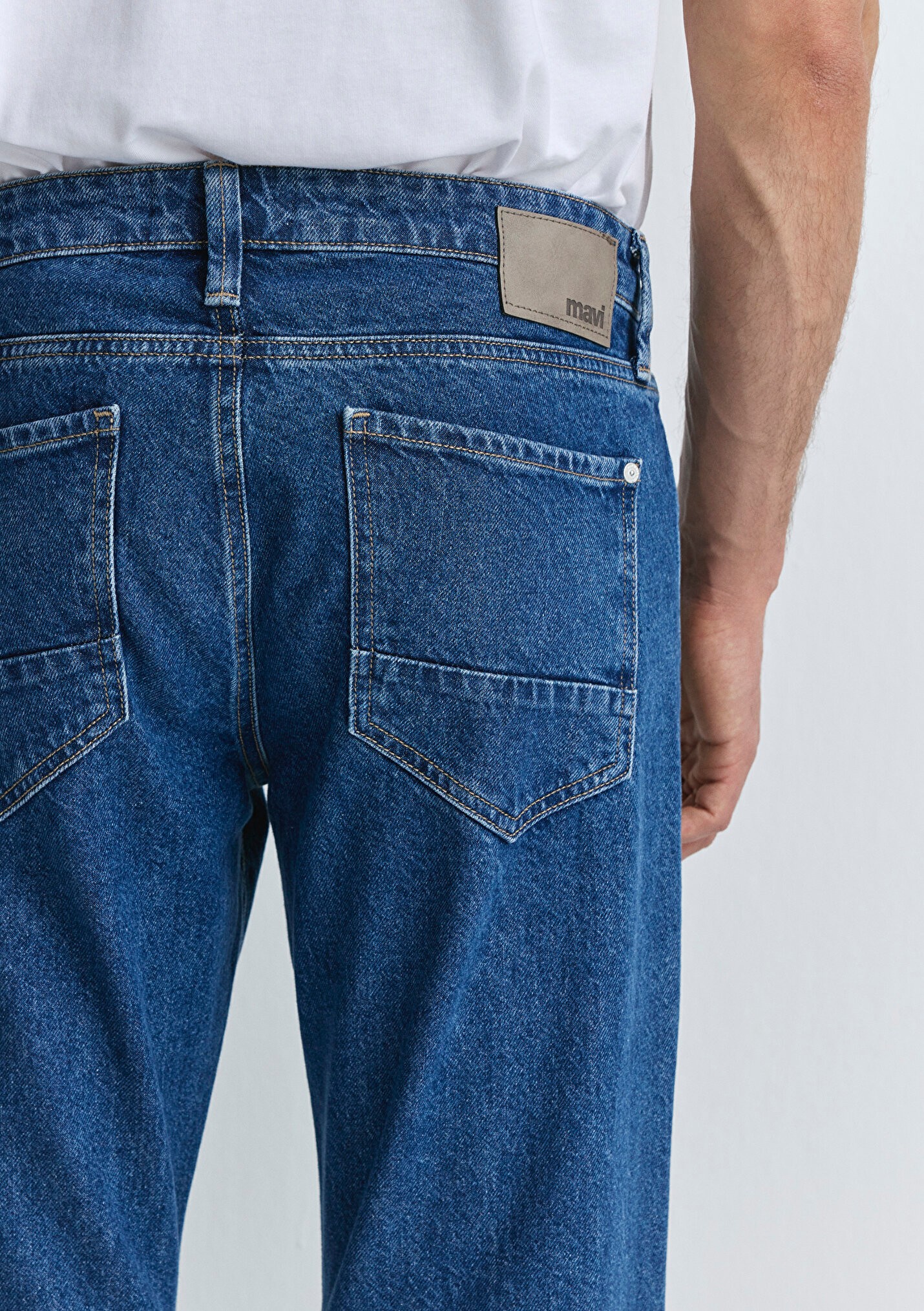Mavi HUNTER 90lar İndigo Mavisi Erkek Jean Pantolon