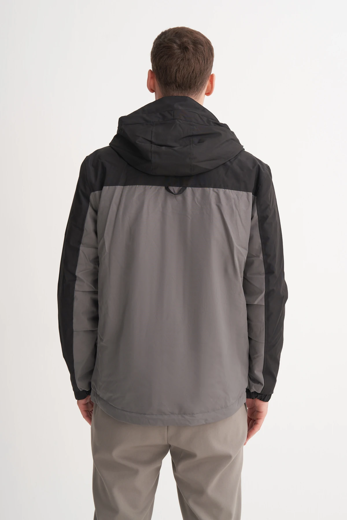 Micro Kumaş Siyah Erkek Kaban CAZ 13270