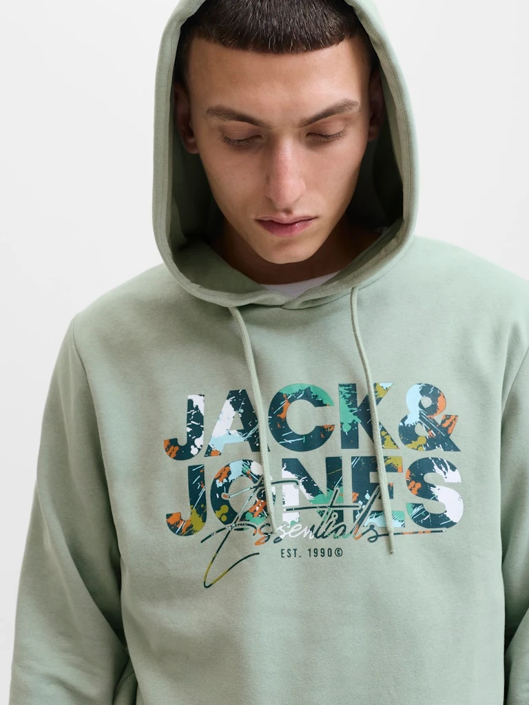 GEPLAS Erkek Yeşil Hoodie