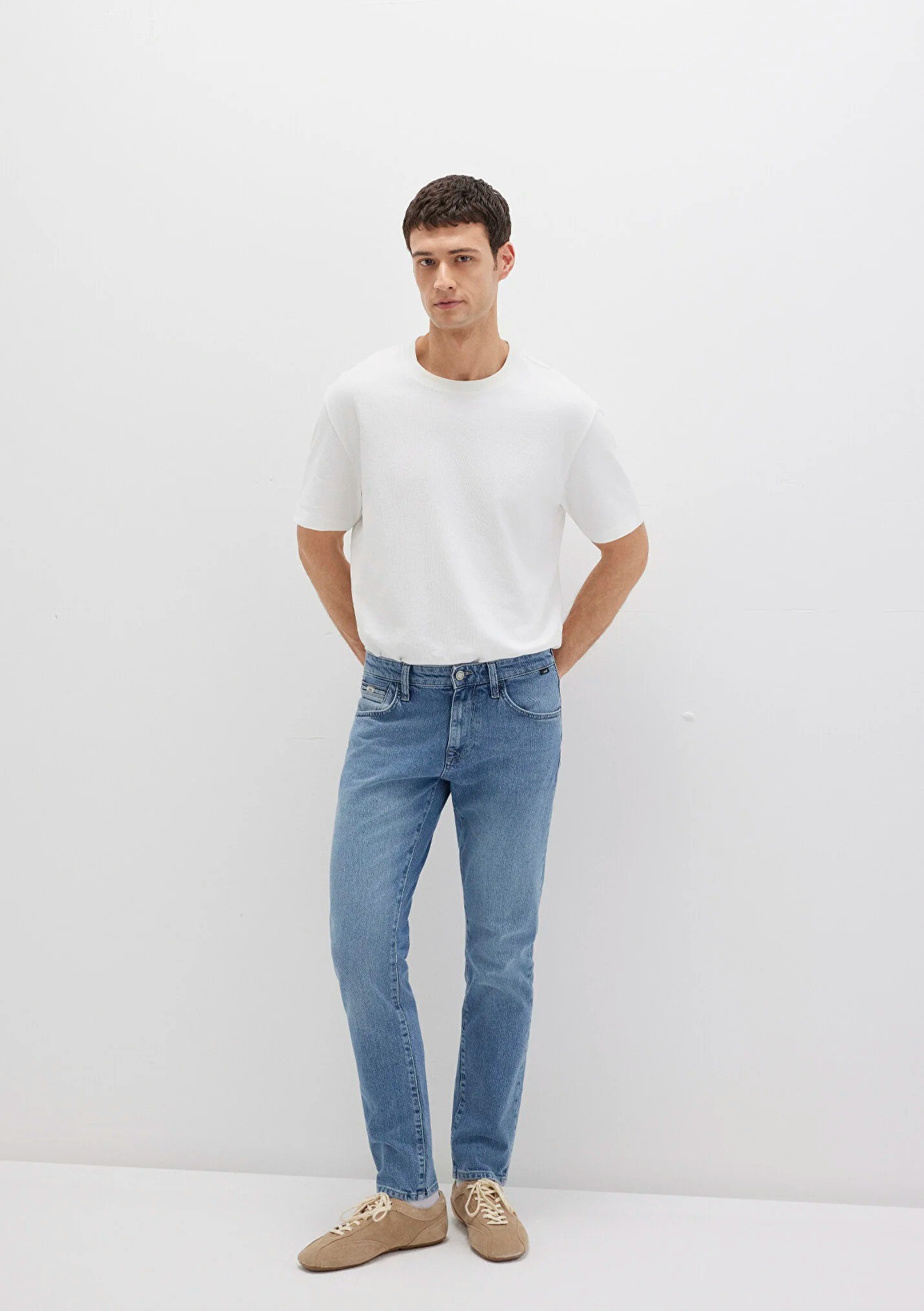 JAKE Mid 90's Premium Blue Erkek Jean Pantolon 0042290634
