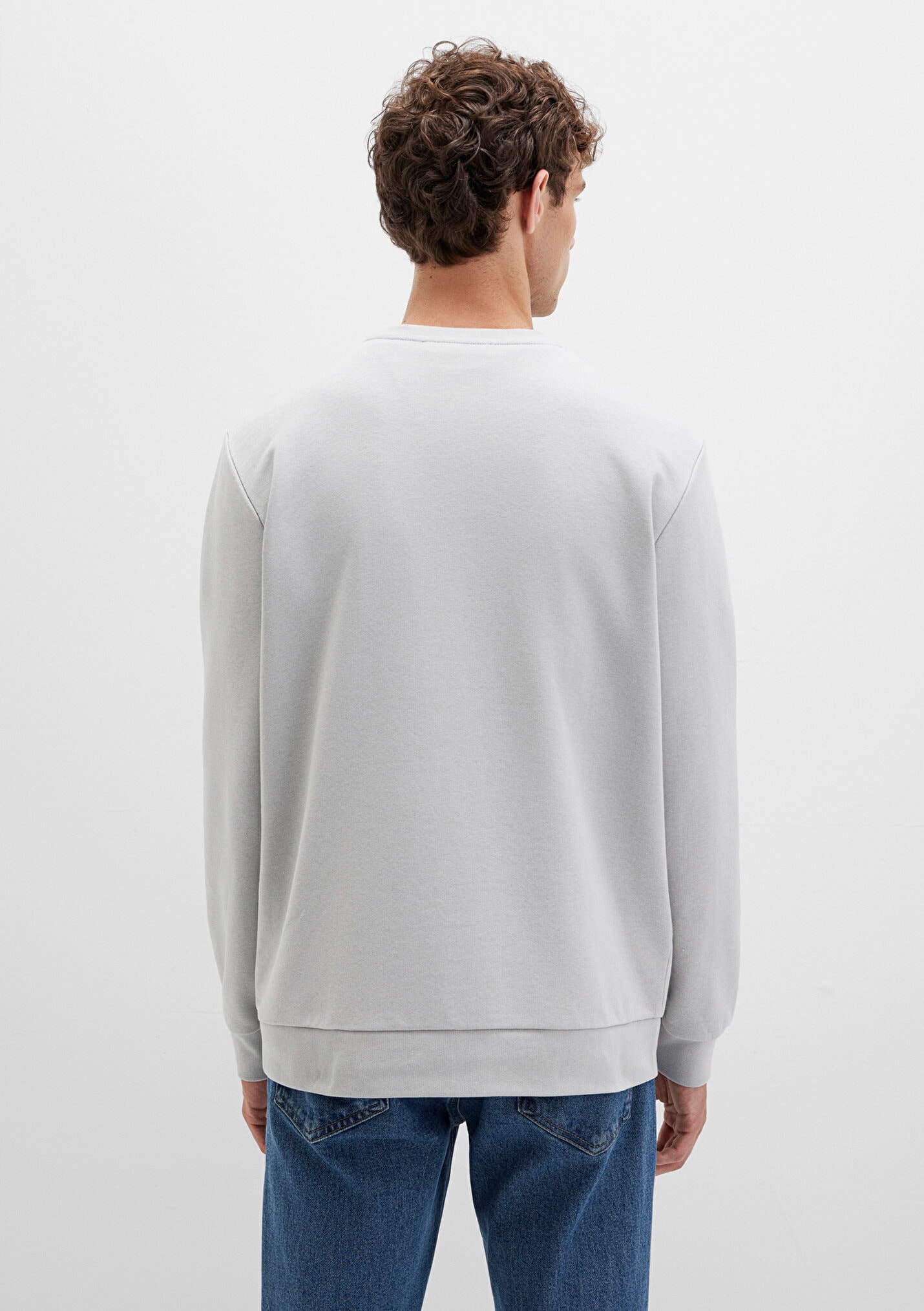 Erkek Gri Sweatshirt 0S10402-70075