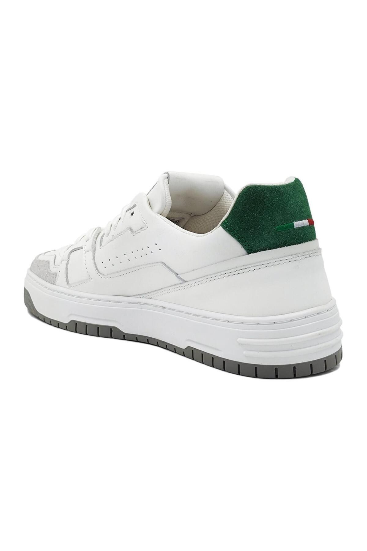 VILLA Erkek Spor Ayakkabı Beyaz-Yeşil