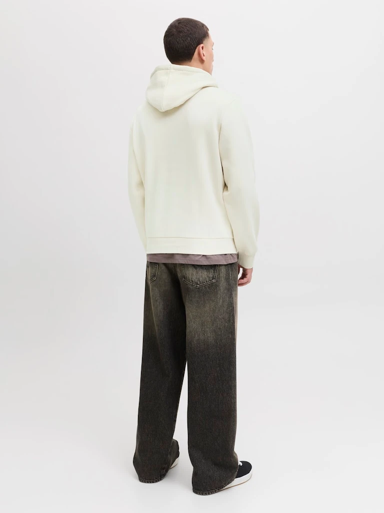 HAYATO Erkek Bej Hoodie