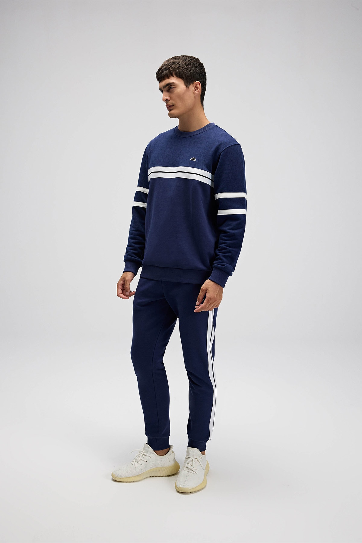 Erkek Lacivert Sweatshirt EM618-NV