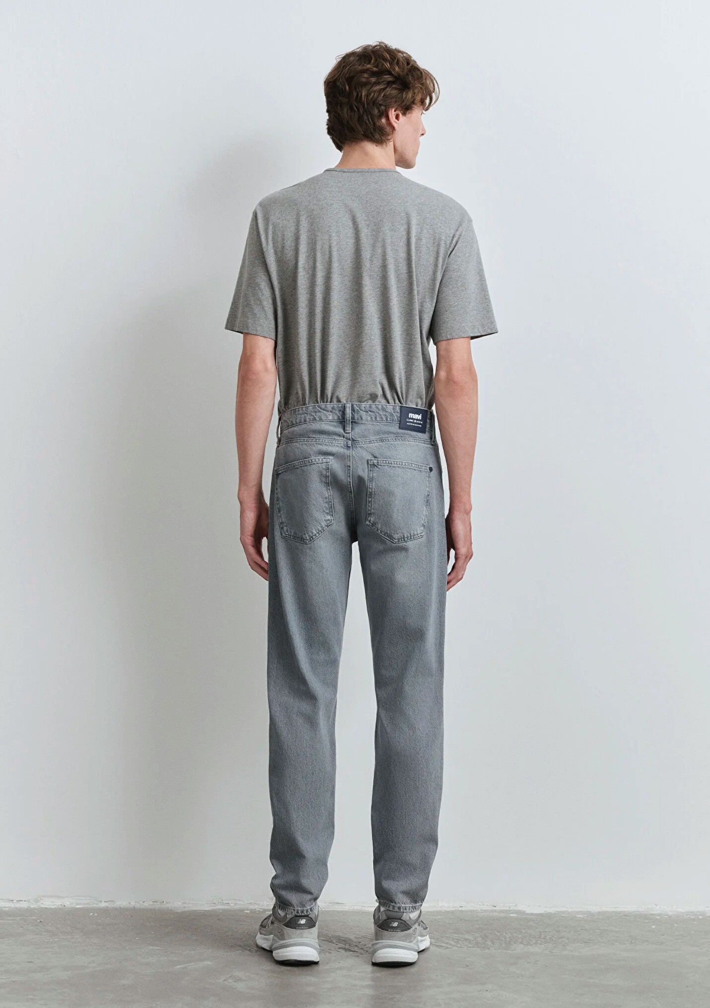 LONDON Classic Denim Buz Gri Erkek Jean Pantolon 0010172-89658