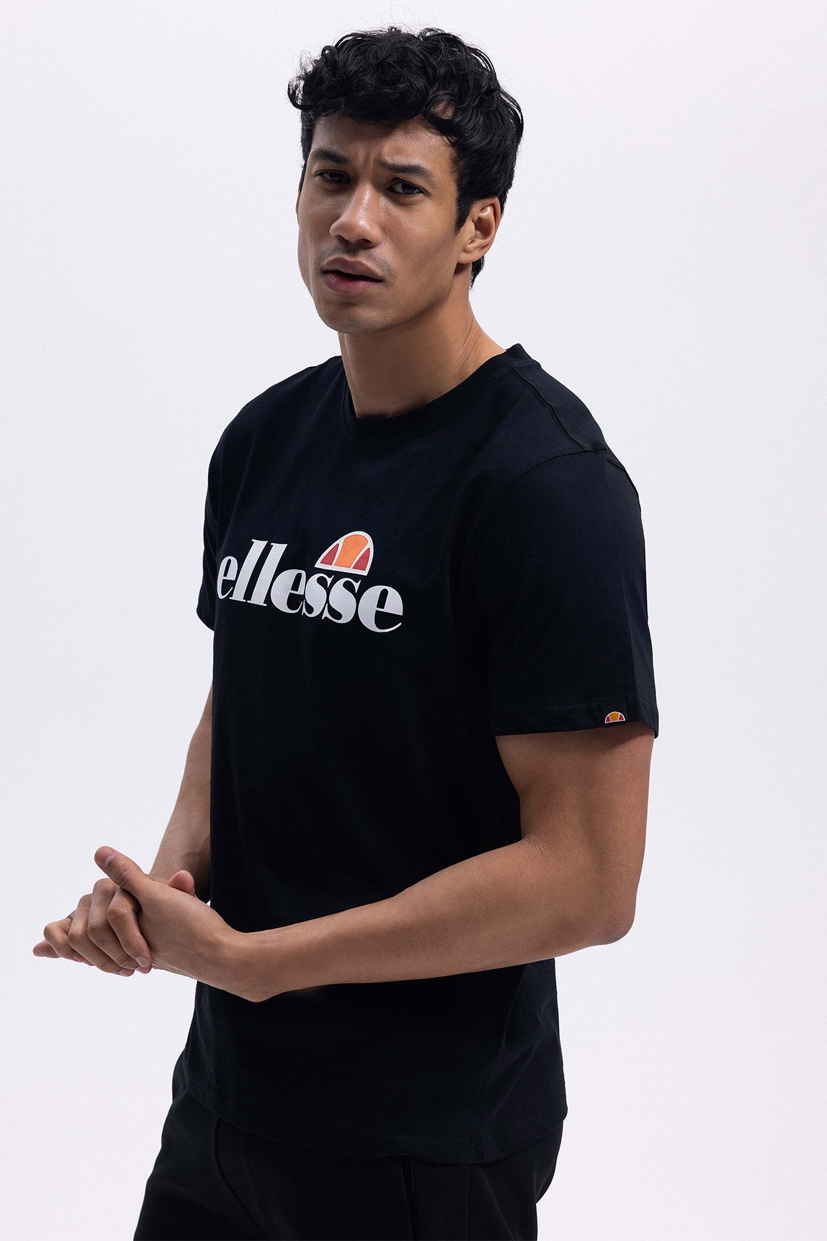 Ellesse Erkek Siyah Tişört EM459-BK