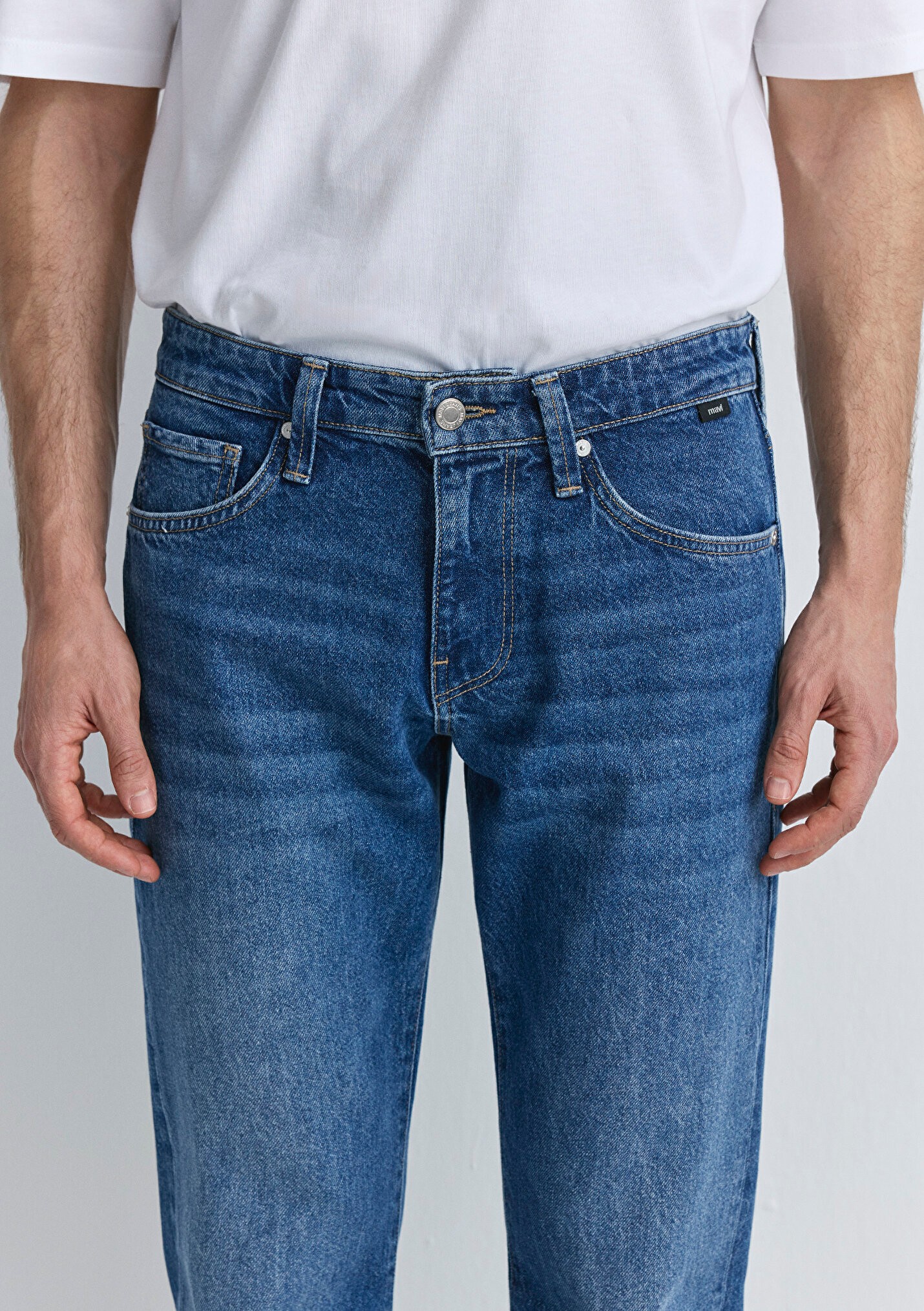 Mavi HUNTER 90lar İndigo Mavisi Erkek Jean Pantolon