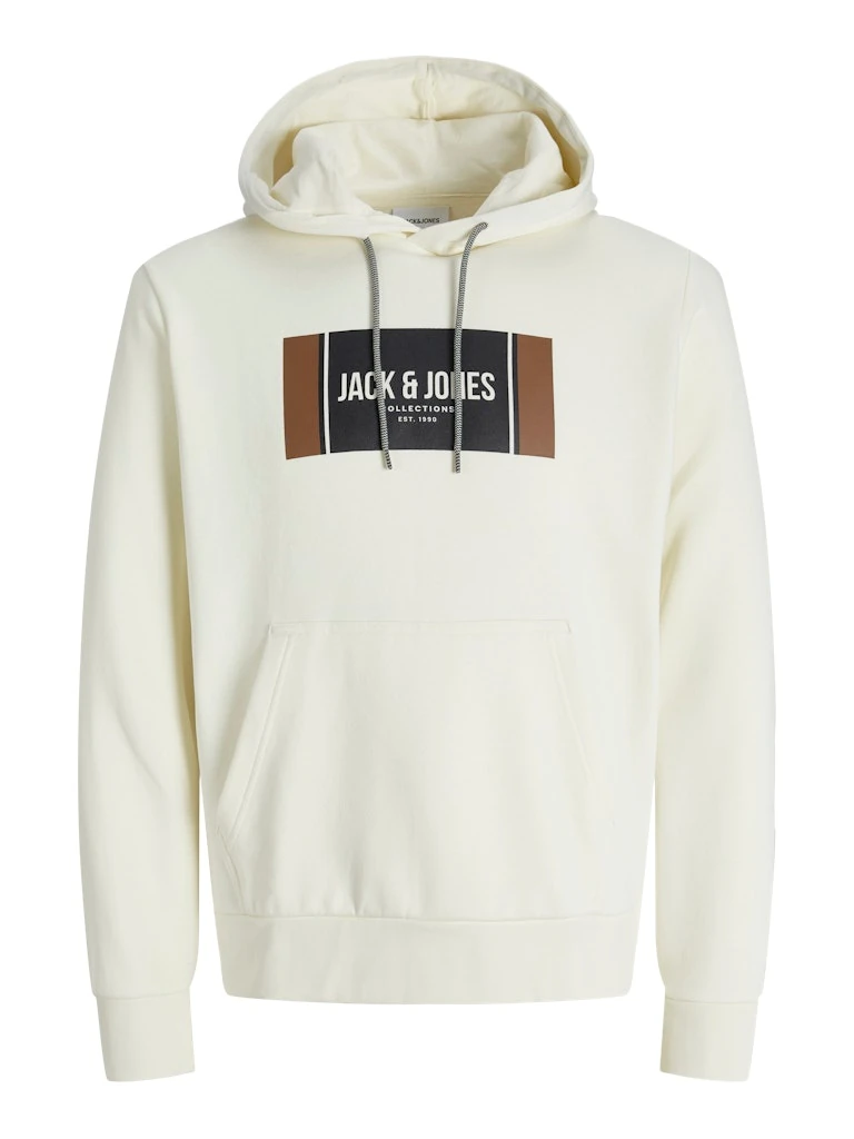 HAYATO Erkek Bej Hoodie