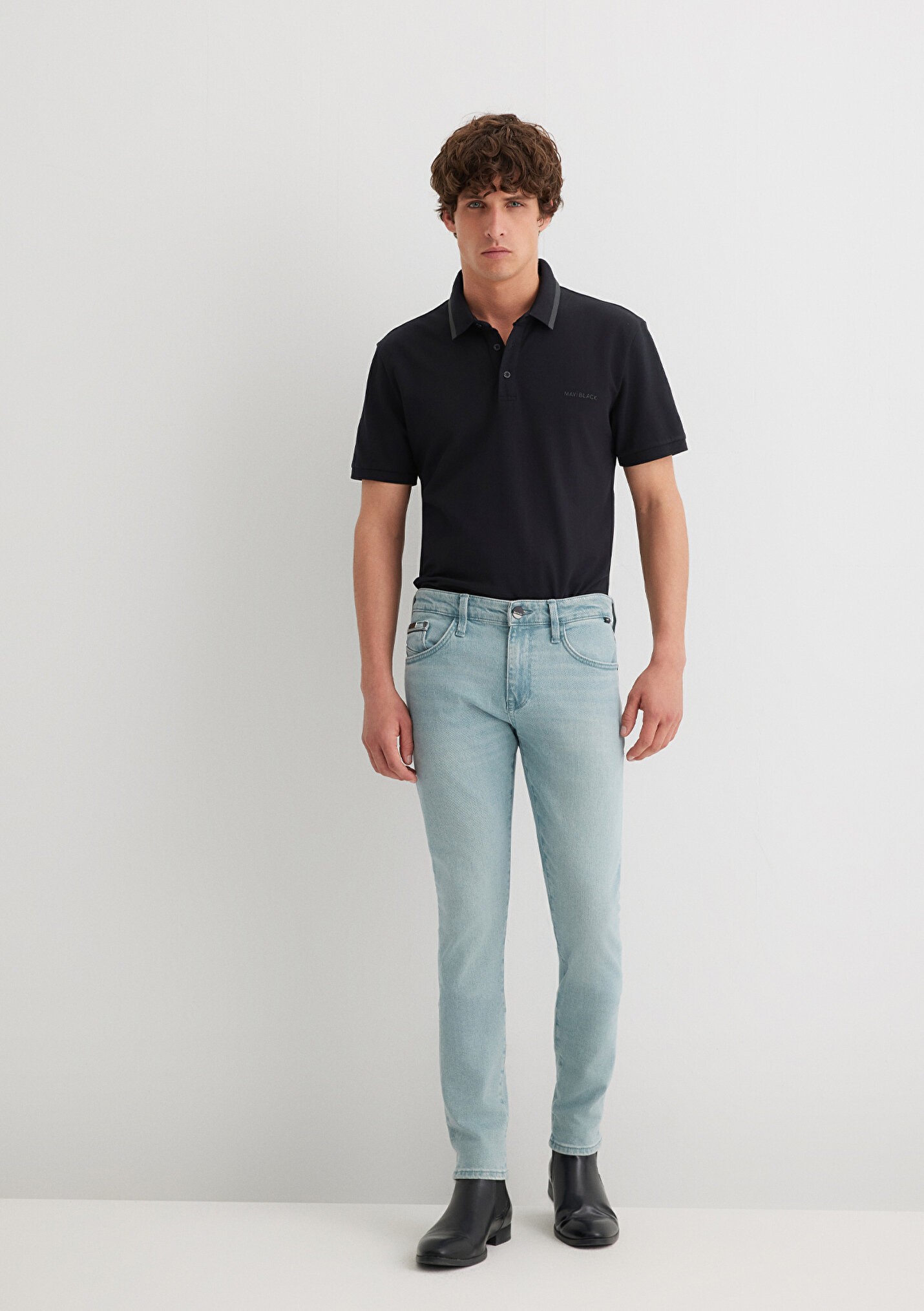 Mavi JAMES Mavi Black Vintage Açık Mavi Erkek Jean Pantolon 0042489802