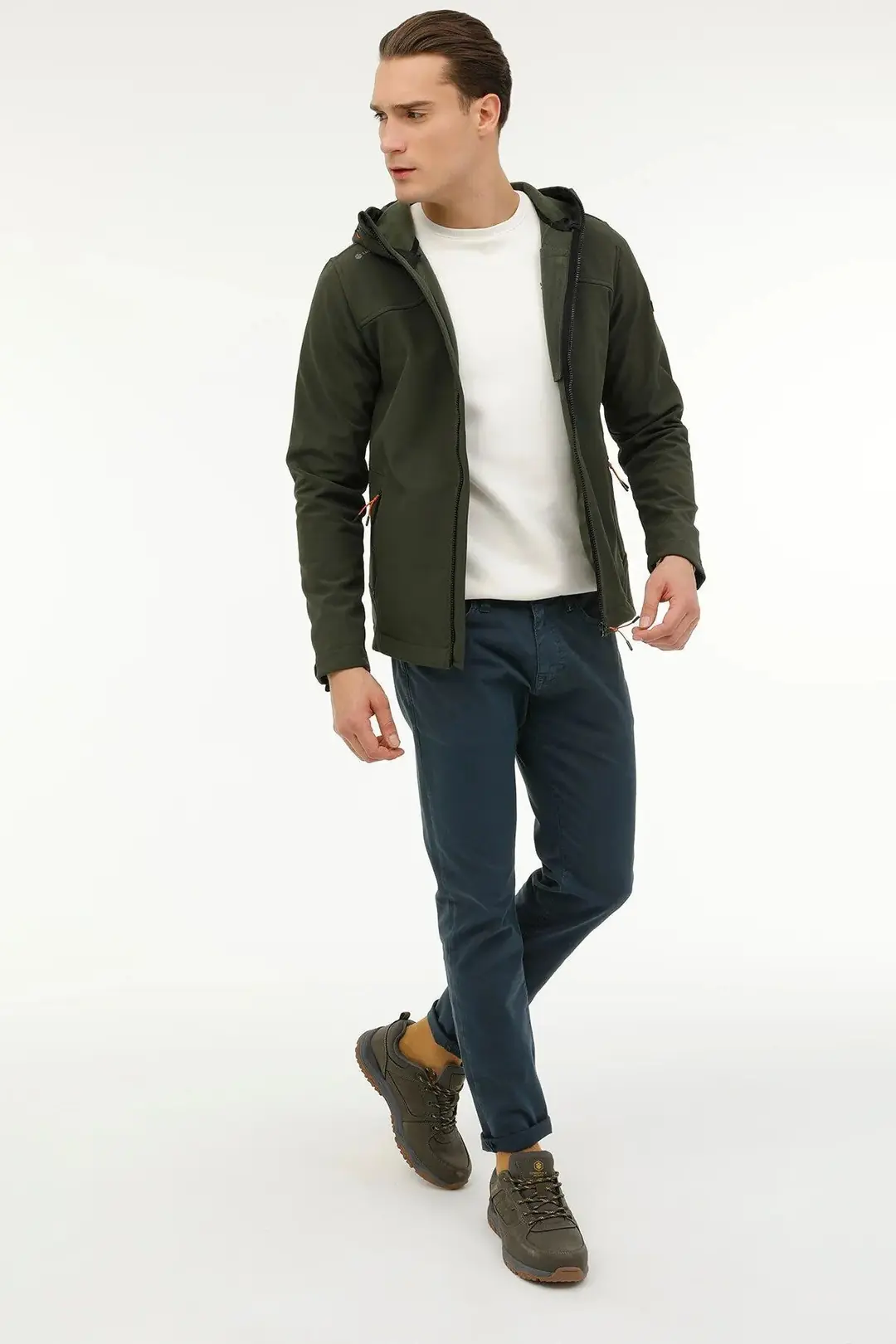 LUMBERJACK New Trend Softshell Haki Erkek Mont 10139867 - UppStairs