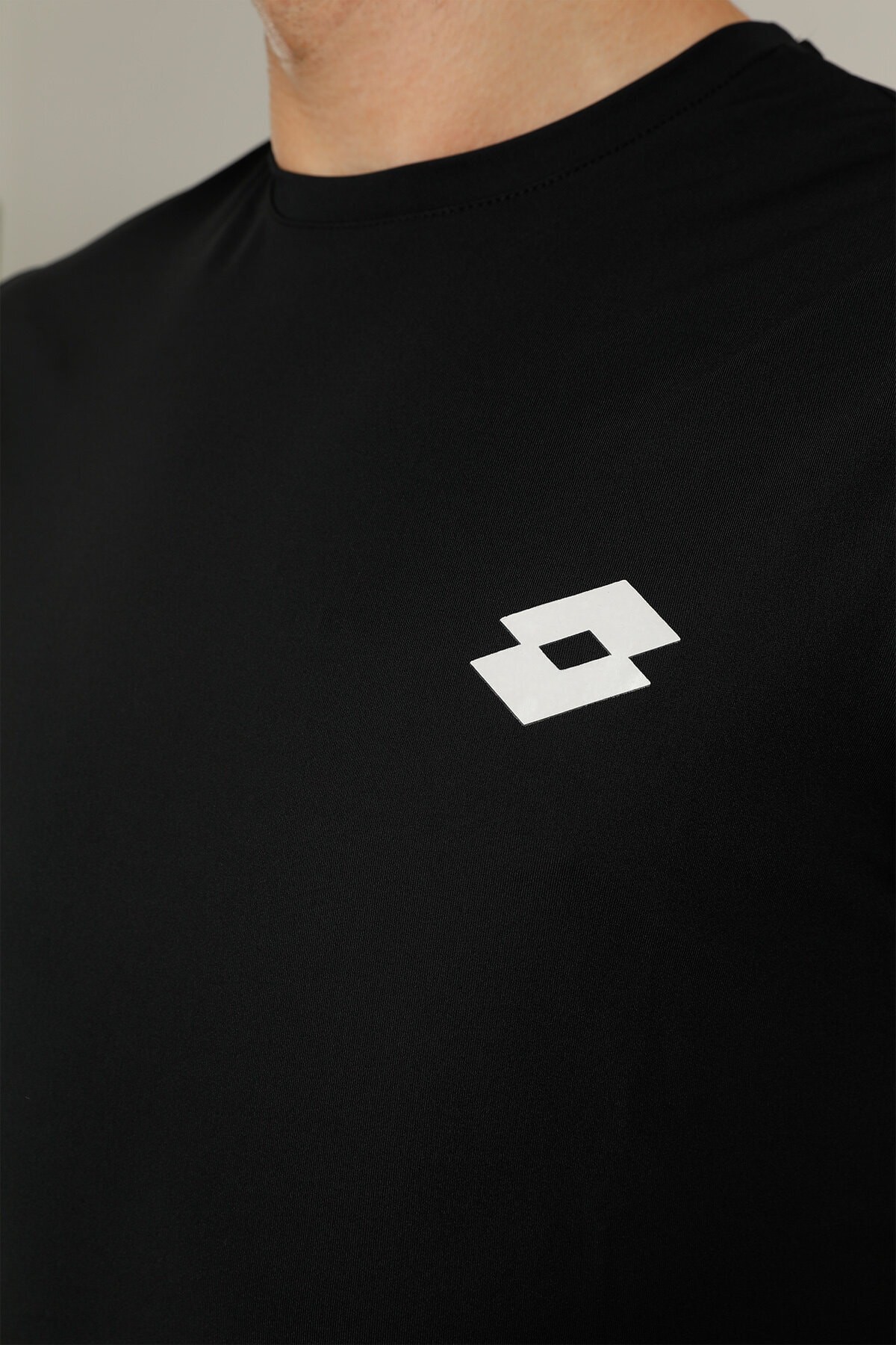 Lotto - M-BSC Platon PES T-Shirt - Siyah