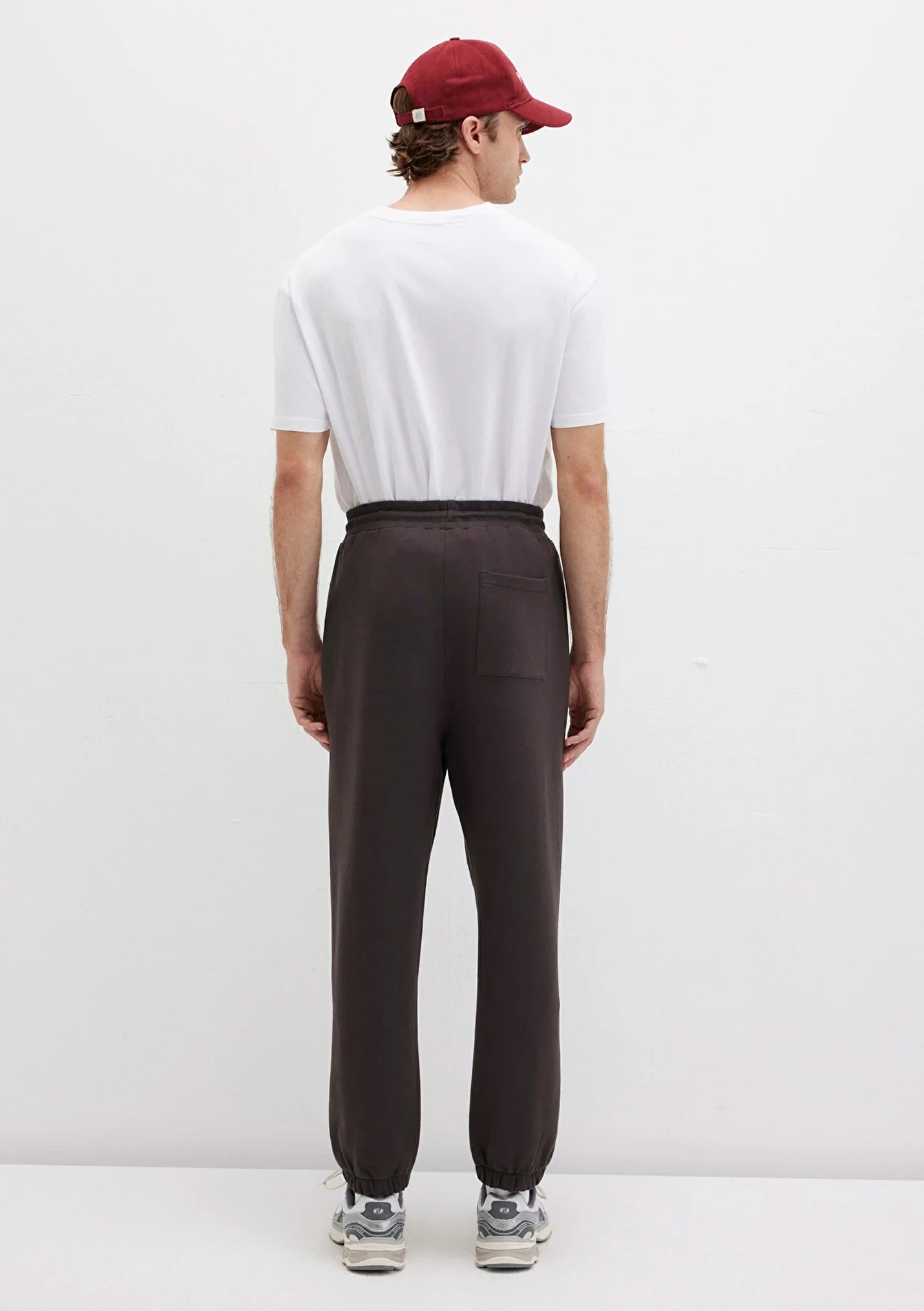 Erkek Kahverengi Jogger Eşofman Altı