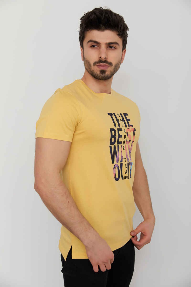 Cazador CAZ 4132 BİSİKLET YAKA T-SHIRT