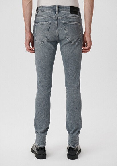 KVNÇ Gri Mavi Black 90S Jean Erkek Pantolon 001070-83703