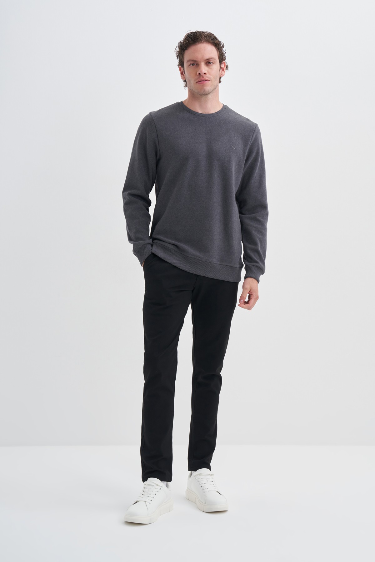 Cazador CAZ 5620 Erkek Selanik Sweatshirt