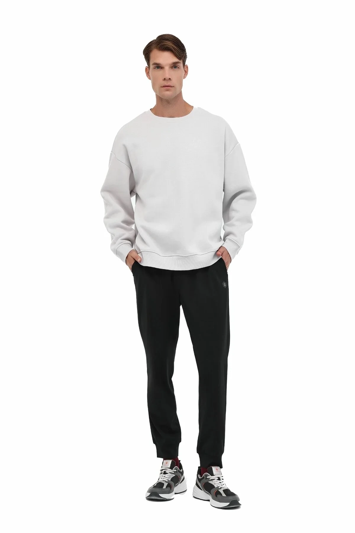 MB DOWNS 5PR Siyah Erkek Eşofman Altı