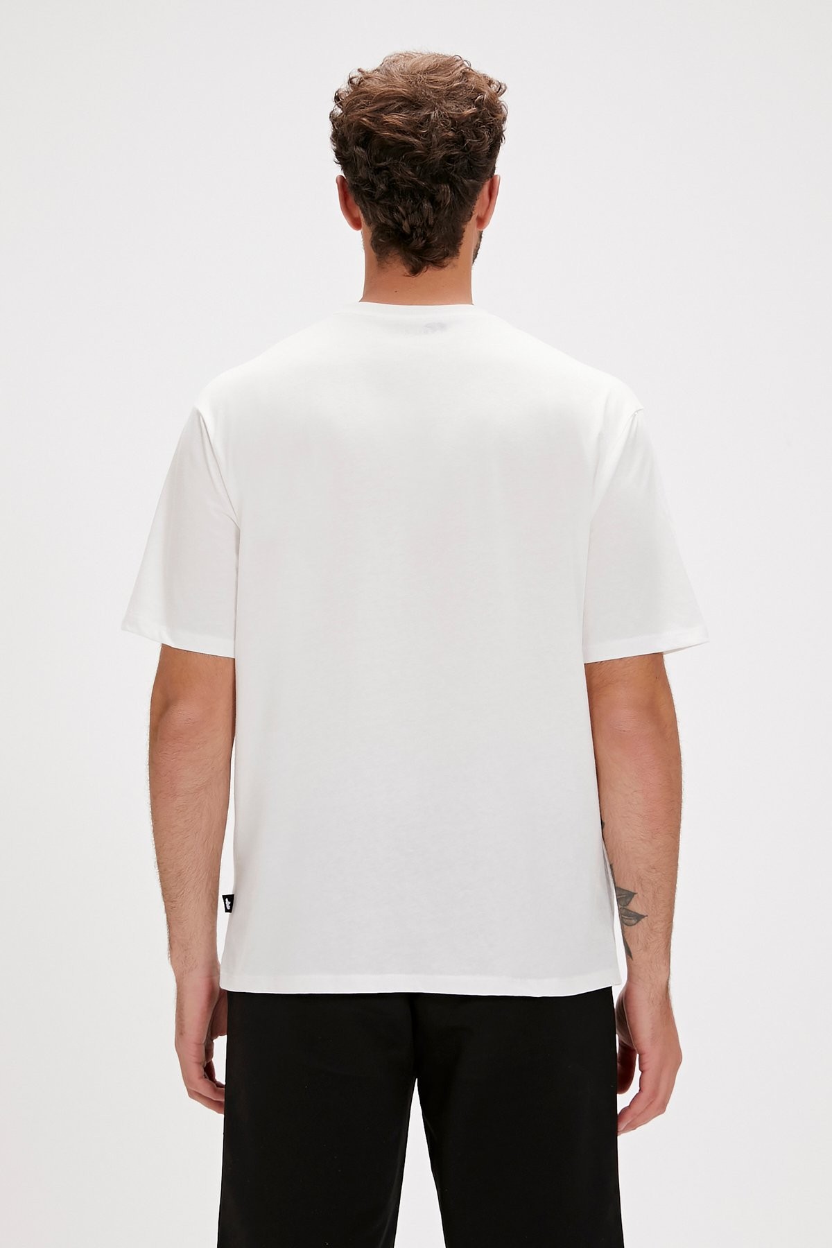 Bad Bear Levin Baskılı Oversize Erkek Tişört
