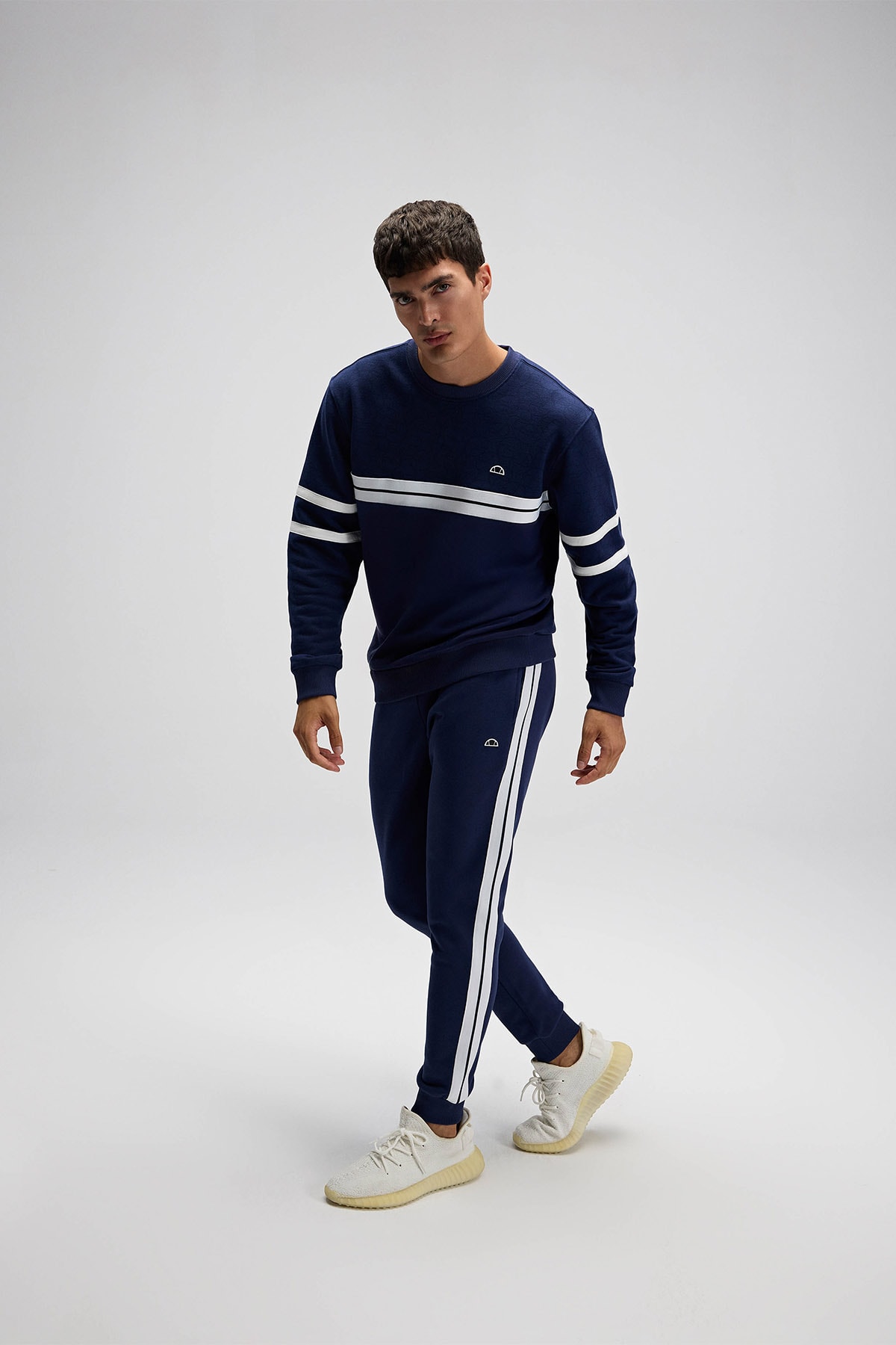 Erkek Lacivert Sweatshirt EM618-NV