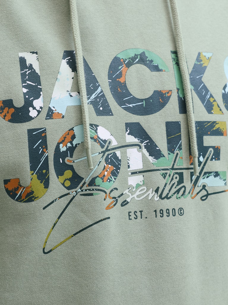 GEPLAS Erkek Yeşil Hoodie