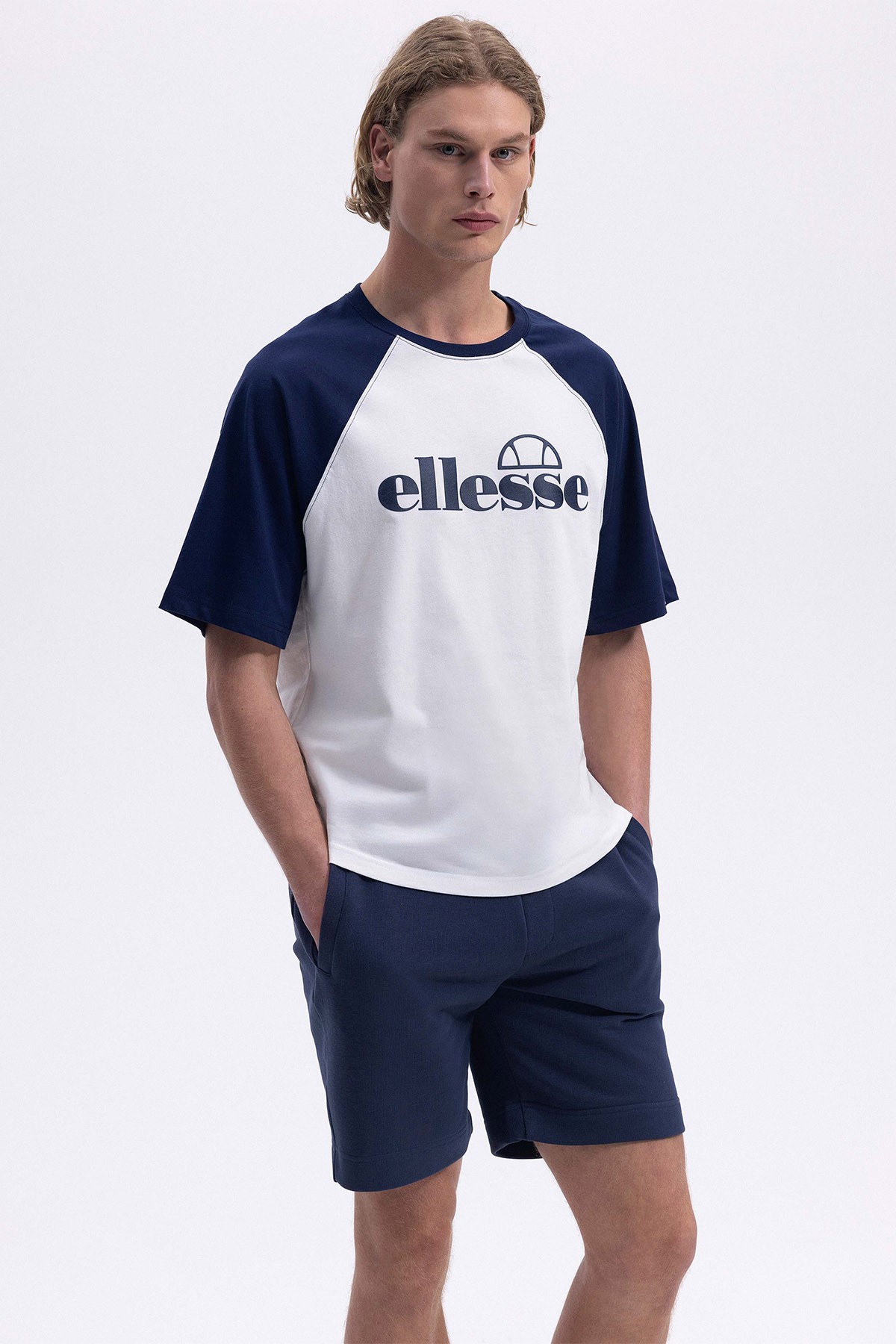 Ellesse Erkek Lacivert Tişört EM009-2-NV