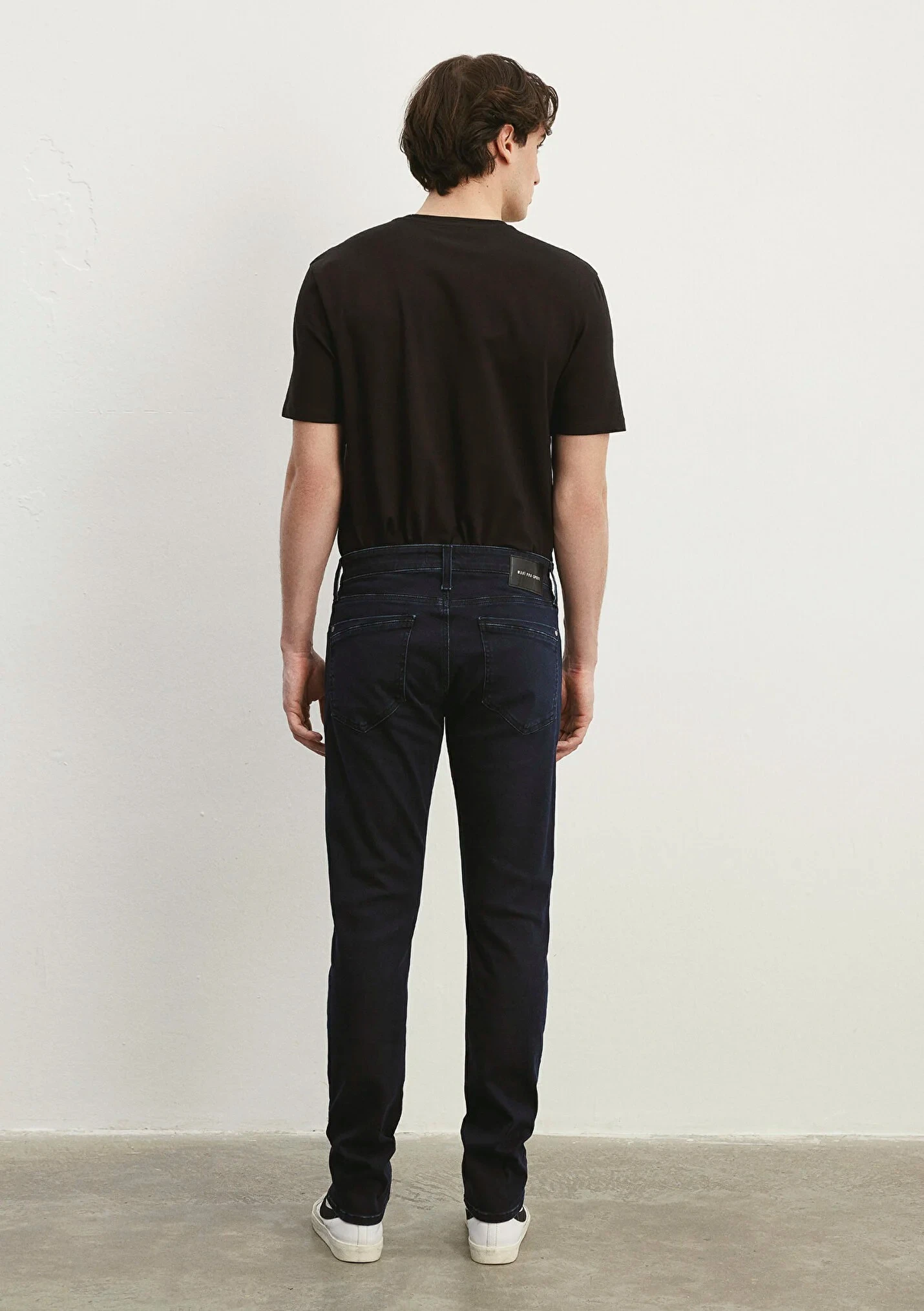 Marcus Pro Sport Mürekkep Mavi Erkek Jean Pantolon