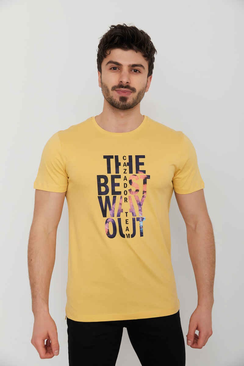 Cazador CAZ 4132 BİSİKLET YAKA T-SHIRT