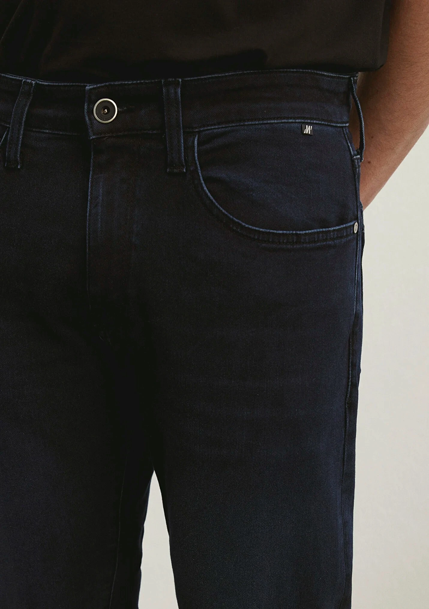 Marcus Pro Sport Mürekkep Mavi Erkek Jean Pantolon