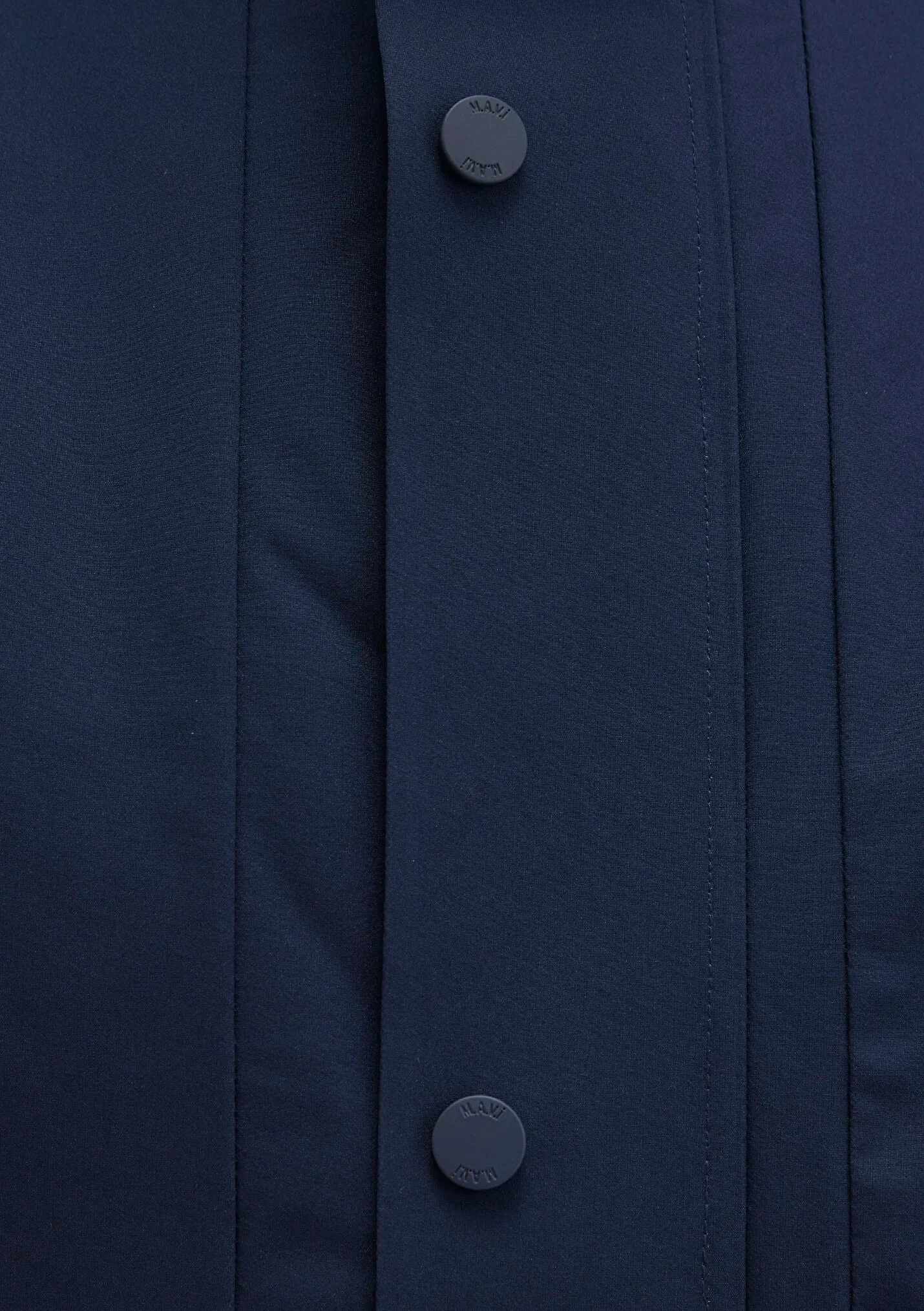 Kapüşonlu Lacivert Erkek Mont