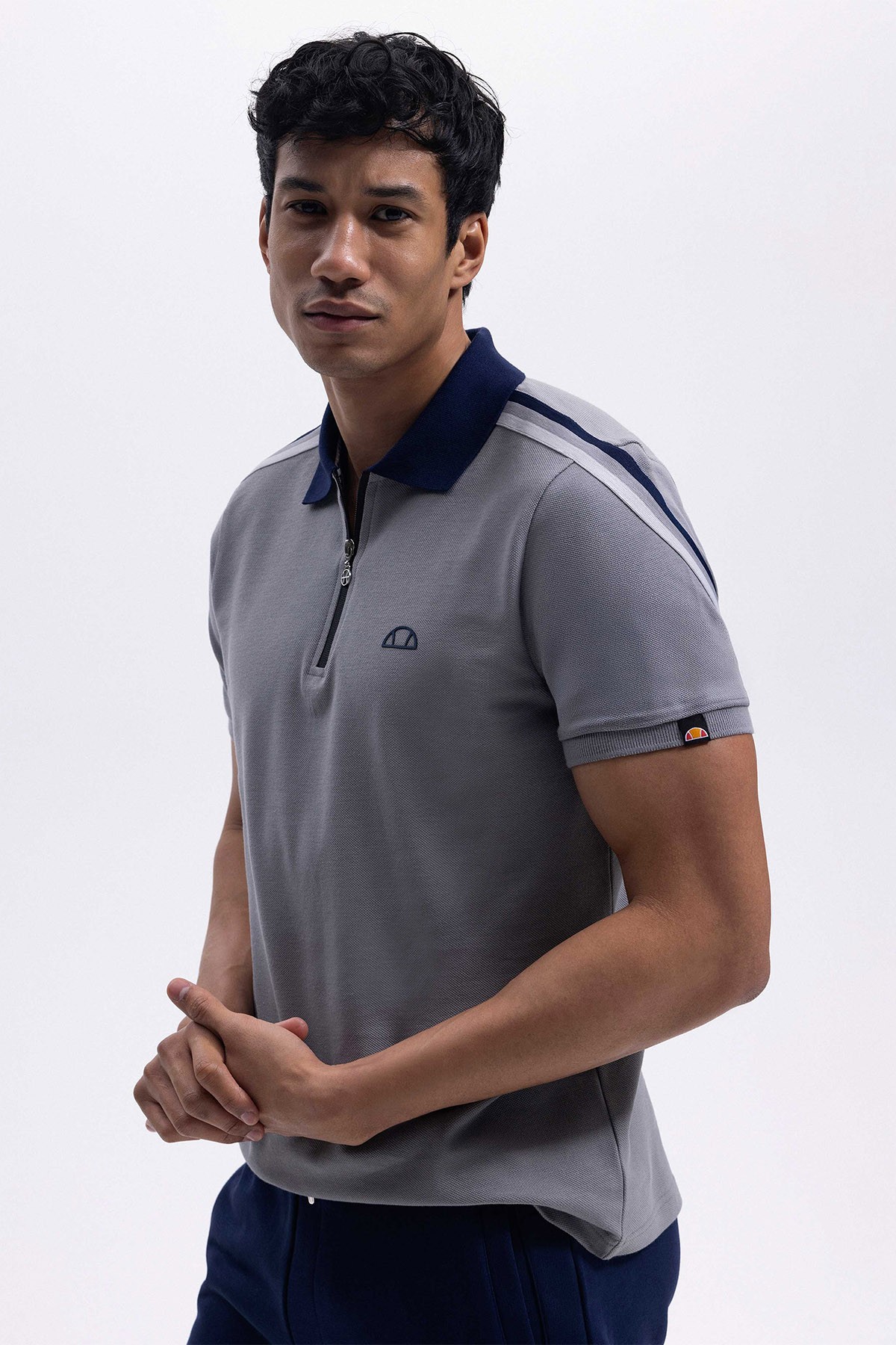 Ellesse Erkek Polo Yaka Tişört EM169-1-GR