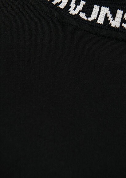Tam Fermuarlı Siyah Erkek Sweatshirt 0S10040-900