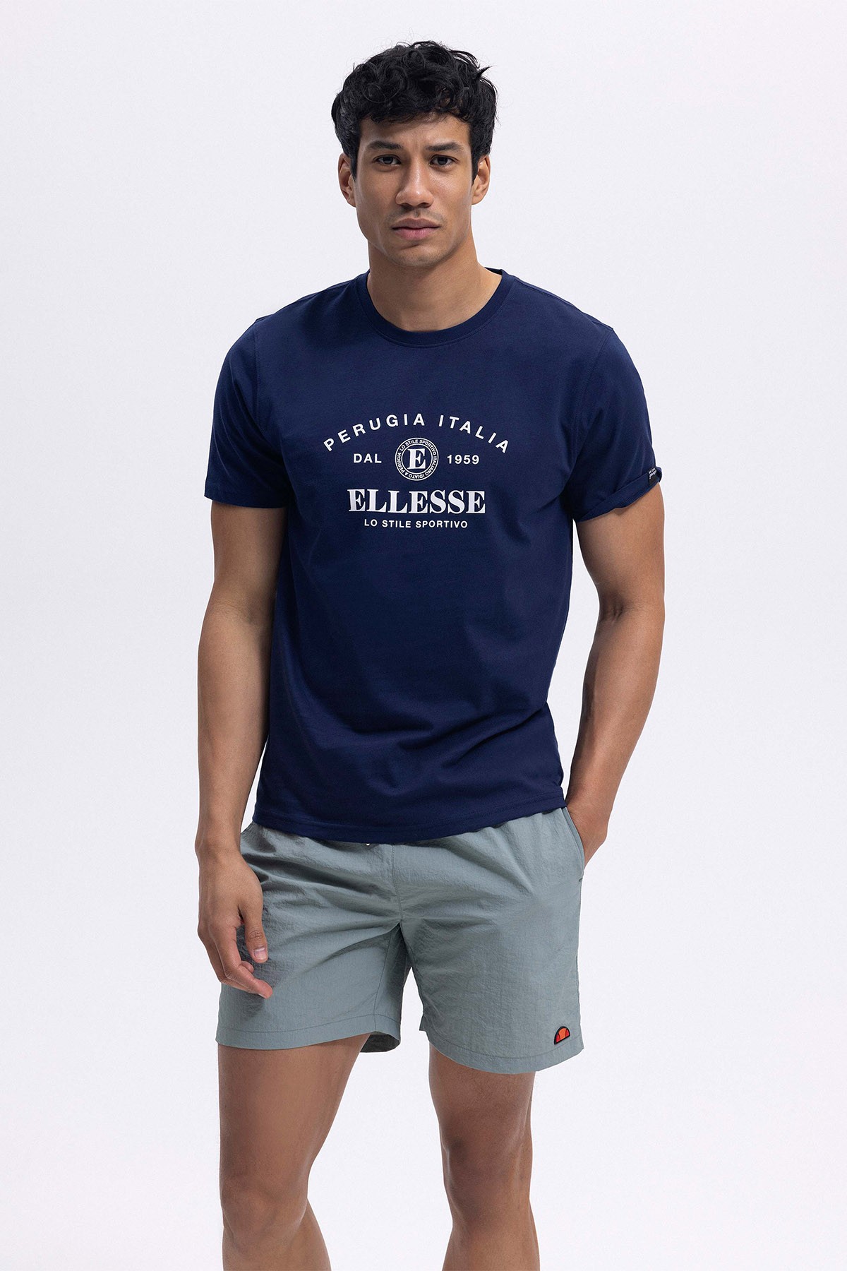 Ellesse Erkek Lacivert Tişört EM453