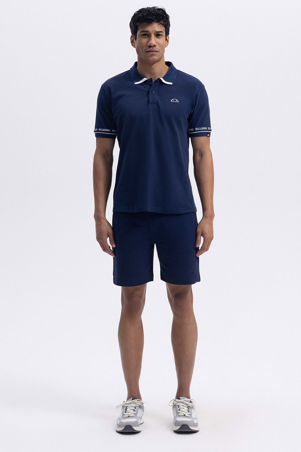 Ellesse Erkek Polo Yaka Lacivert Tişört EM375-NV
