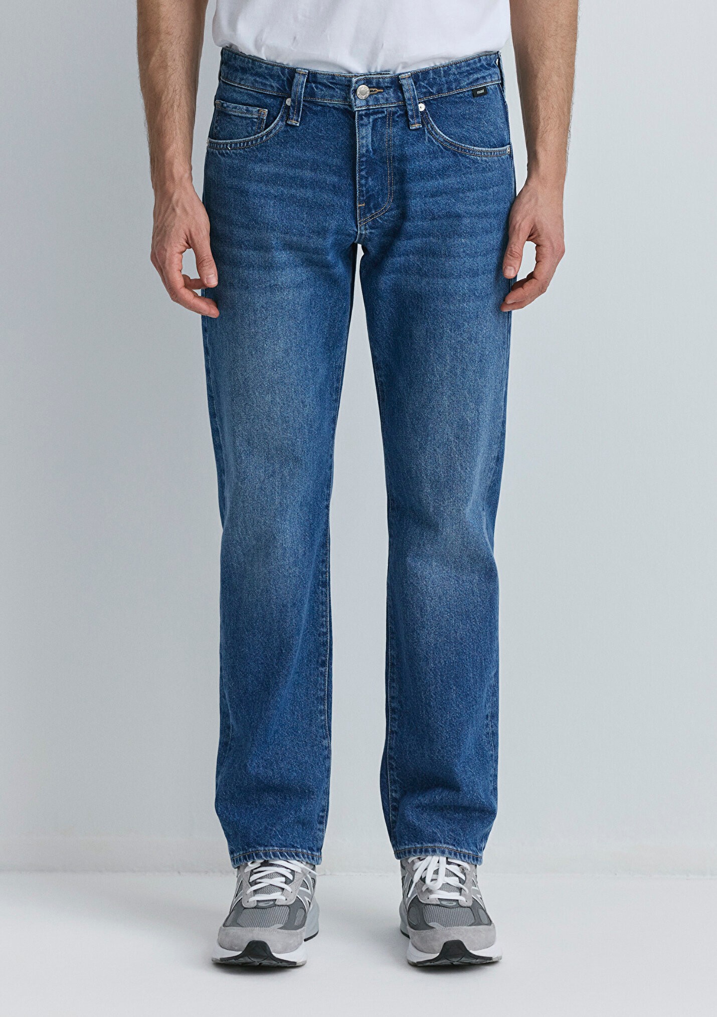 Mavi HUNTER 90lar İndigo Mavisi Erkek Jean Pantolon