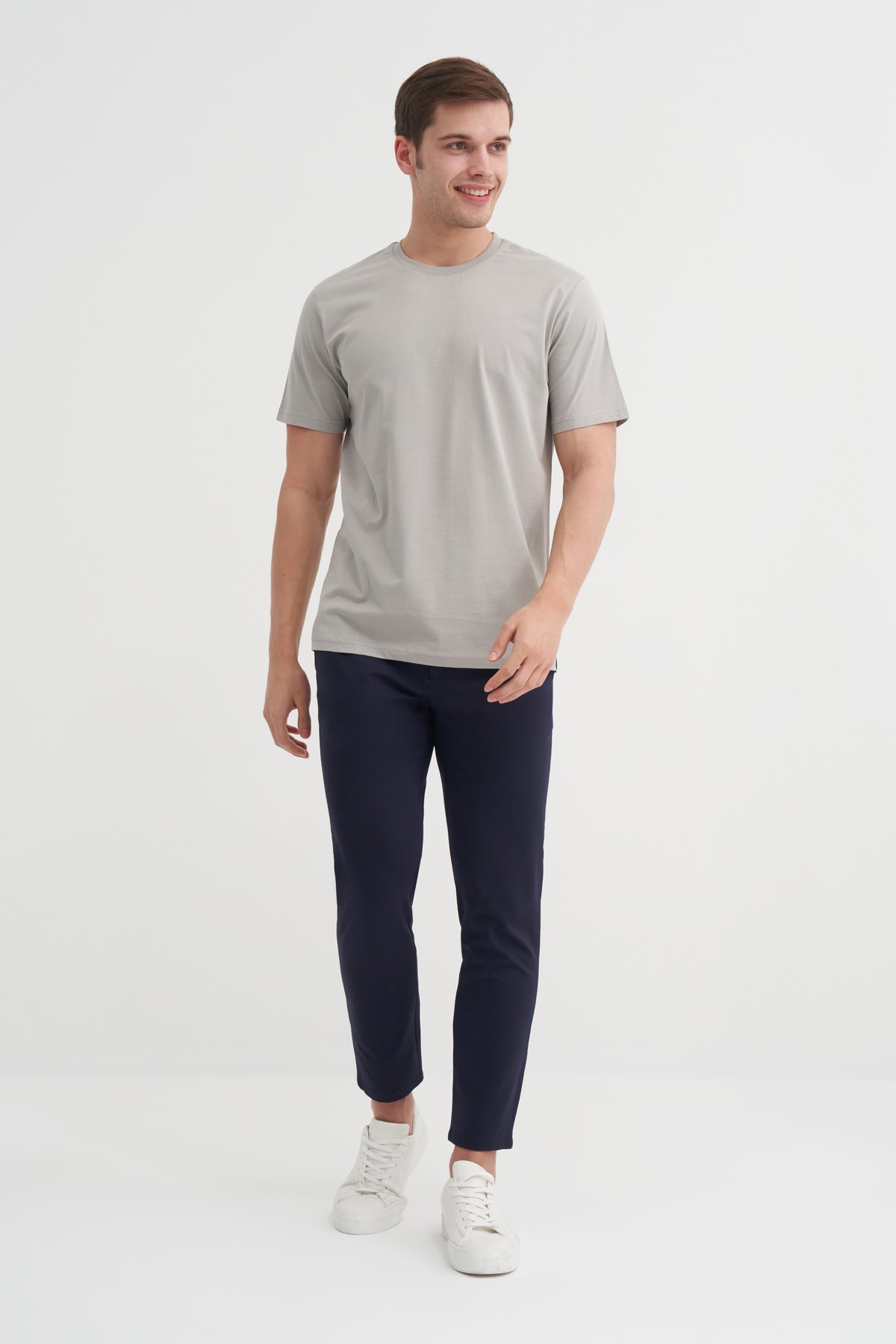 Cazador CAZ 4627 Bisiklet Yaka Erkek T-Shirt
