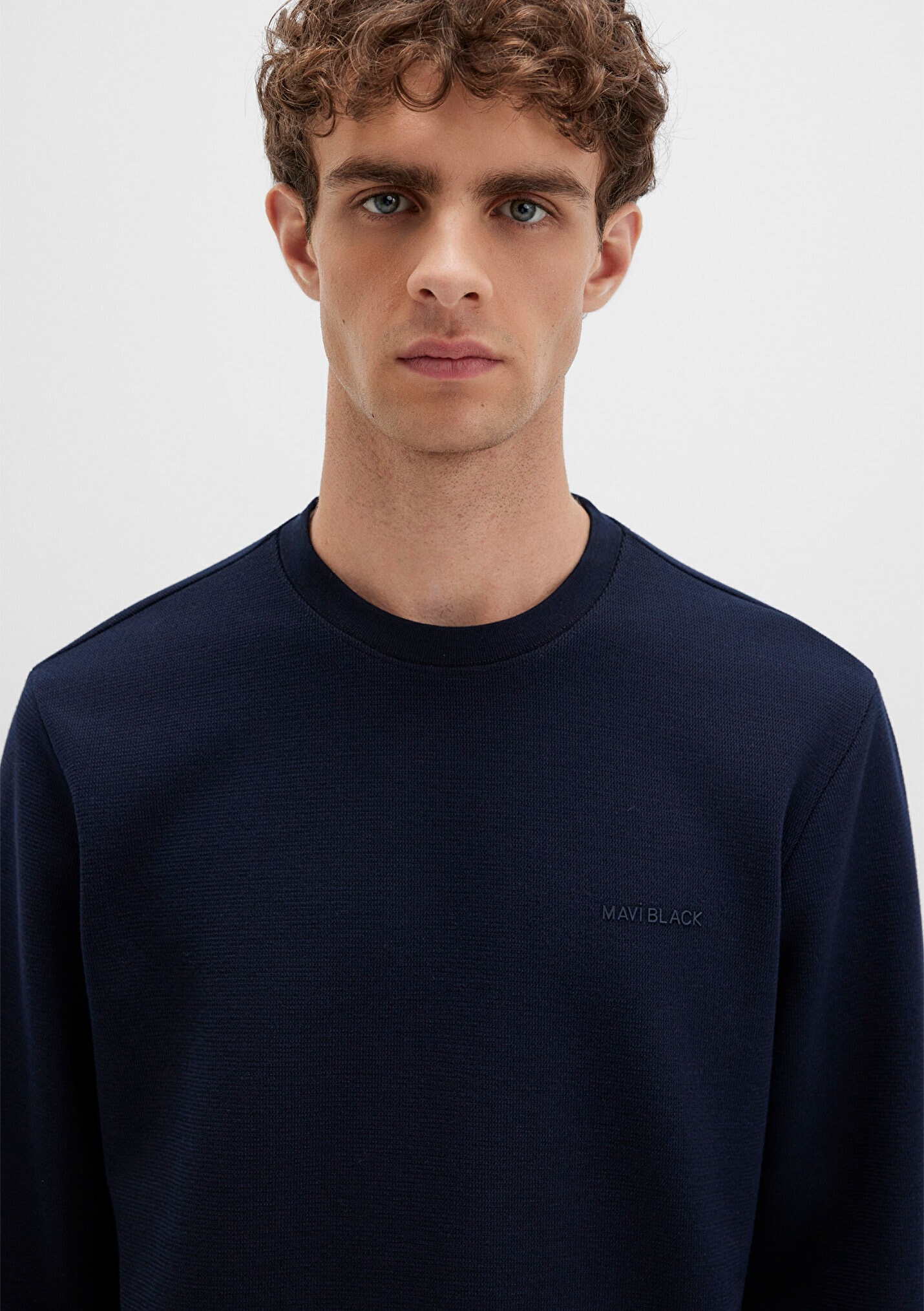 Lacivert Erkek Sweatshirt 0S10480-80872