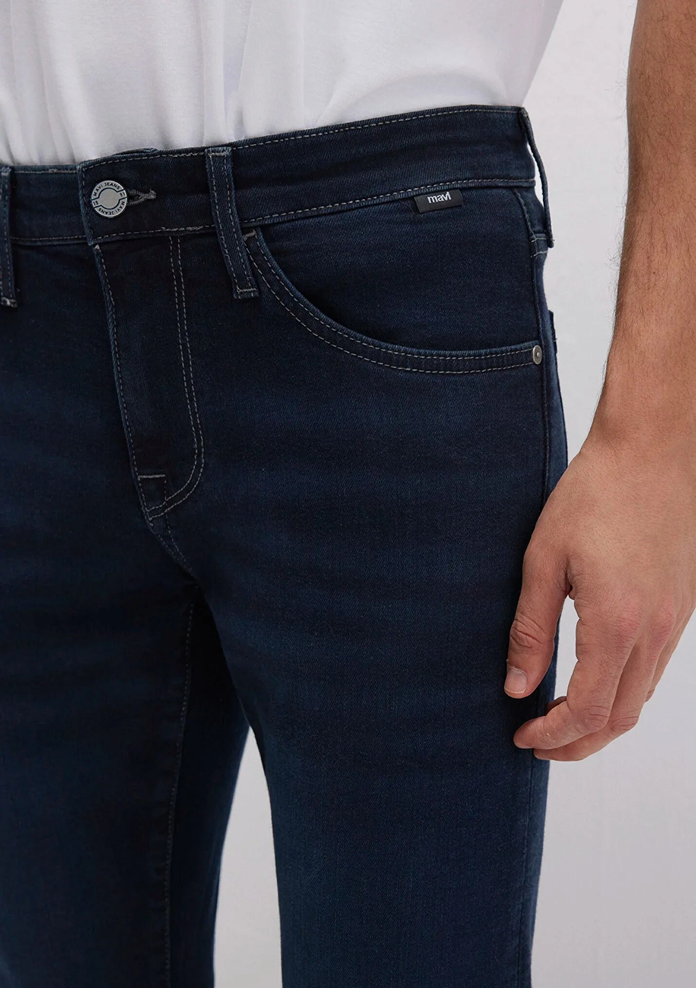 JAMES Premium Koyu Mürekkep Erkek Jean Pantolon