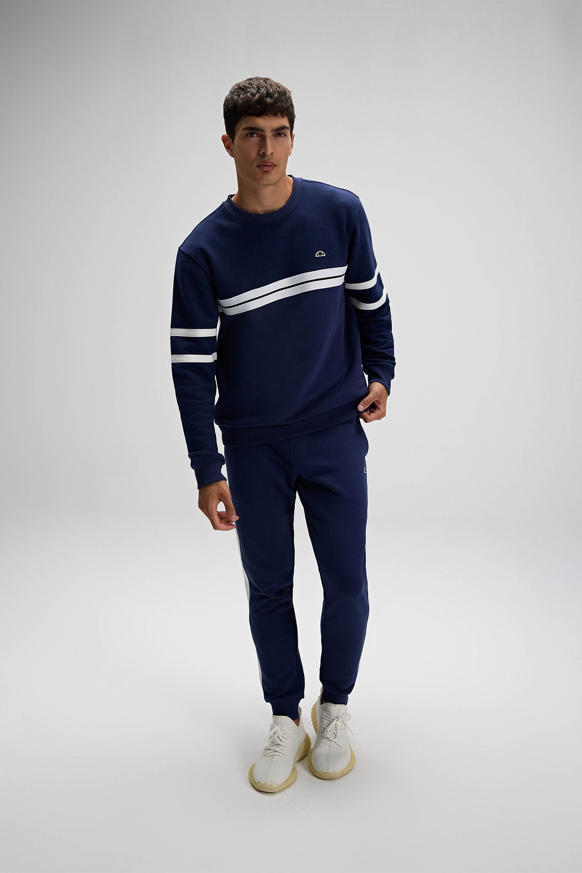Erkek Lacivert Sweatshirt EM618-NV