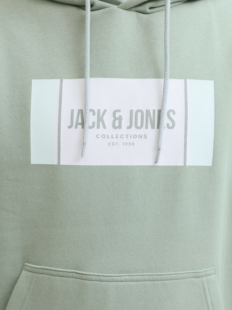 HAYATO Erkek Yeşil Hoodie