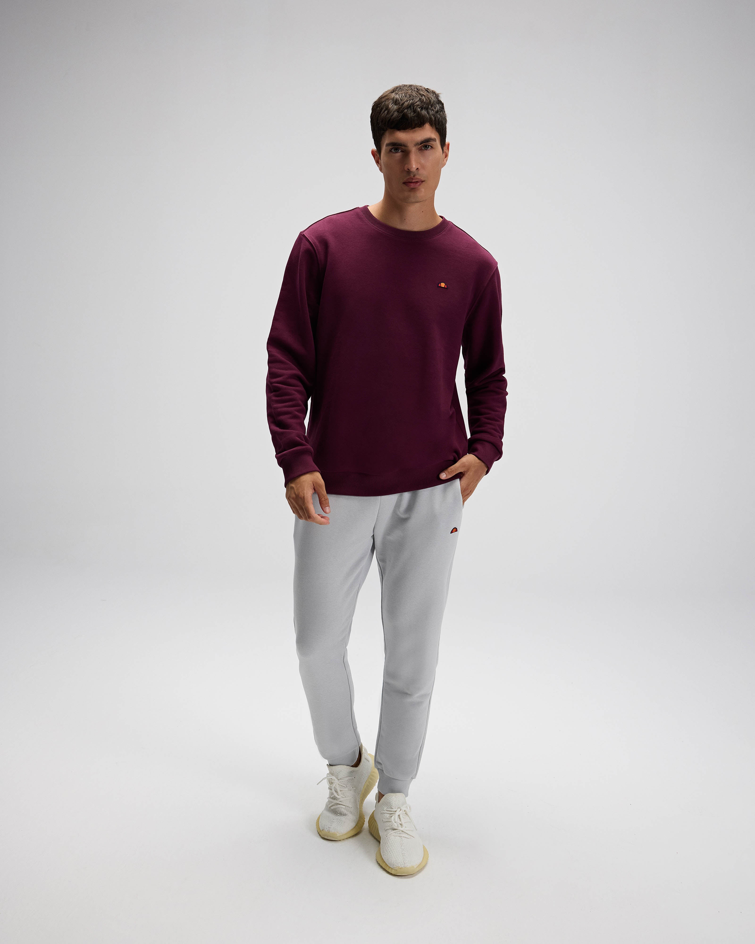 Bordo Erkek Sweatshirt EM579-BRD