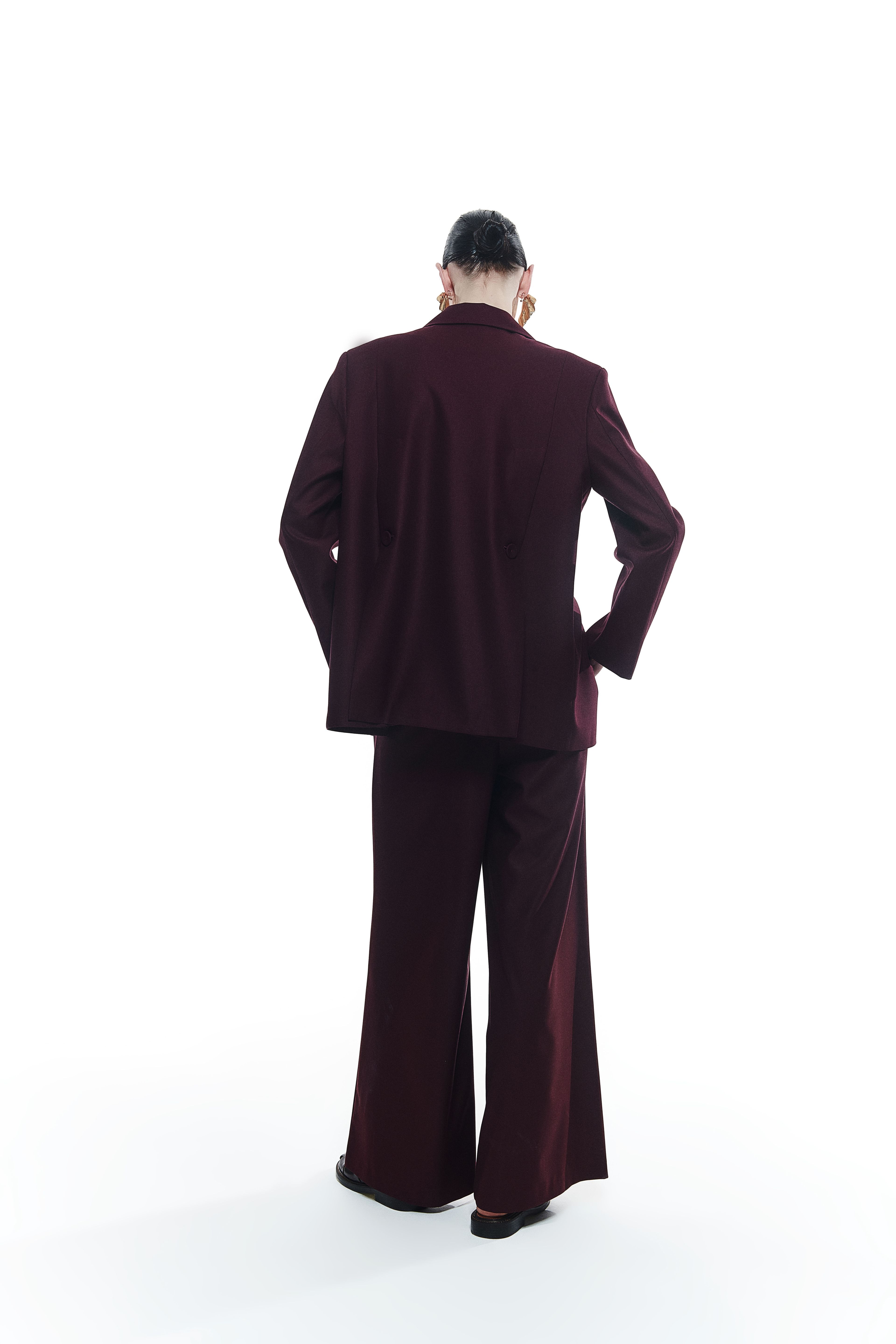 Kruvaze Yaka Blazer Ceket